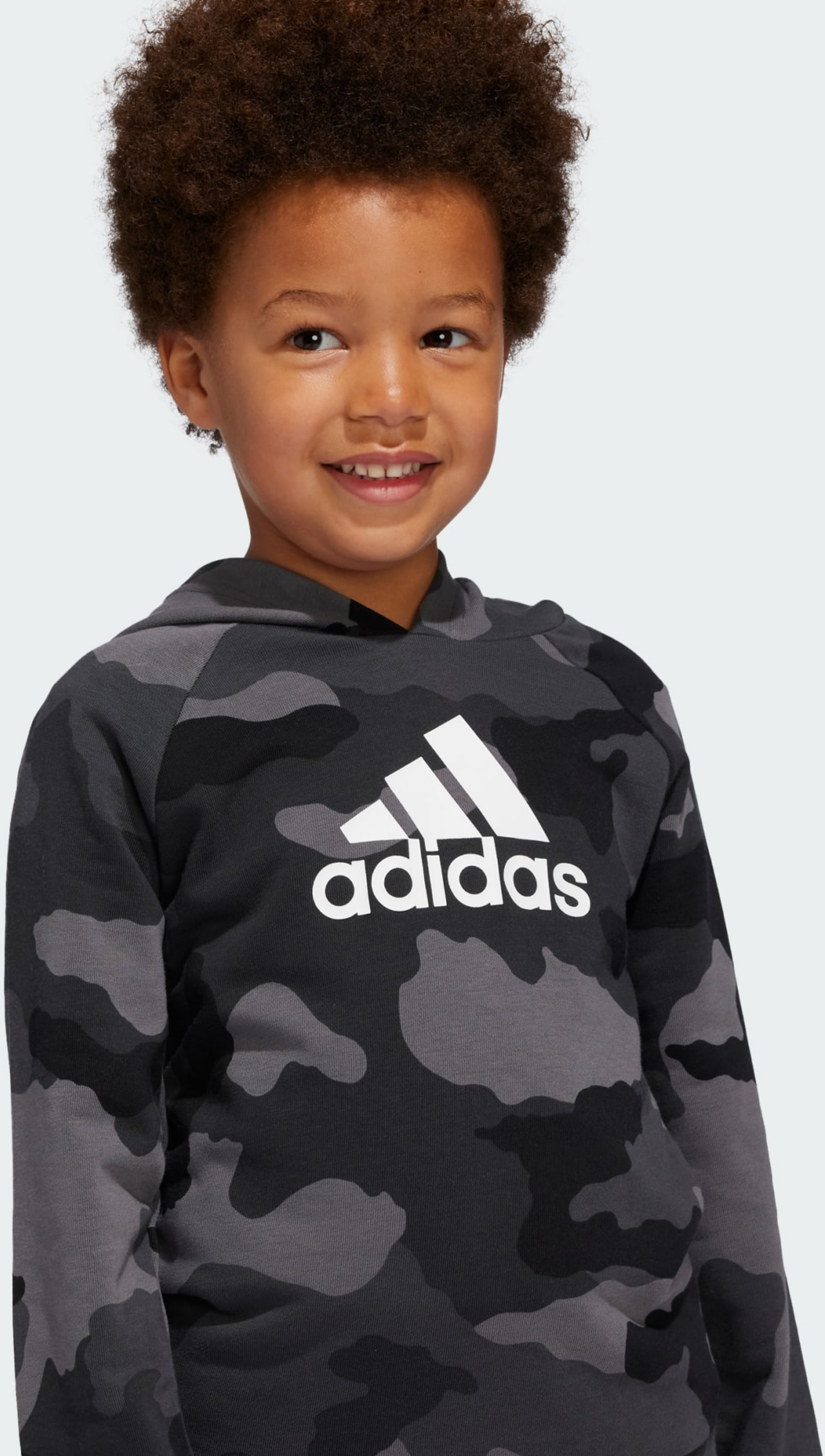 ADIDAS, Adidas Essentials Allover Print Hoodie Set Barn