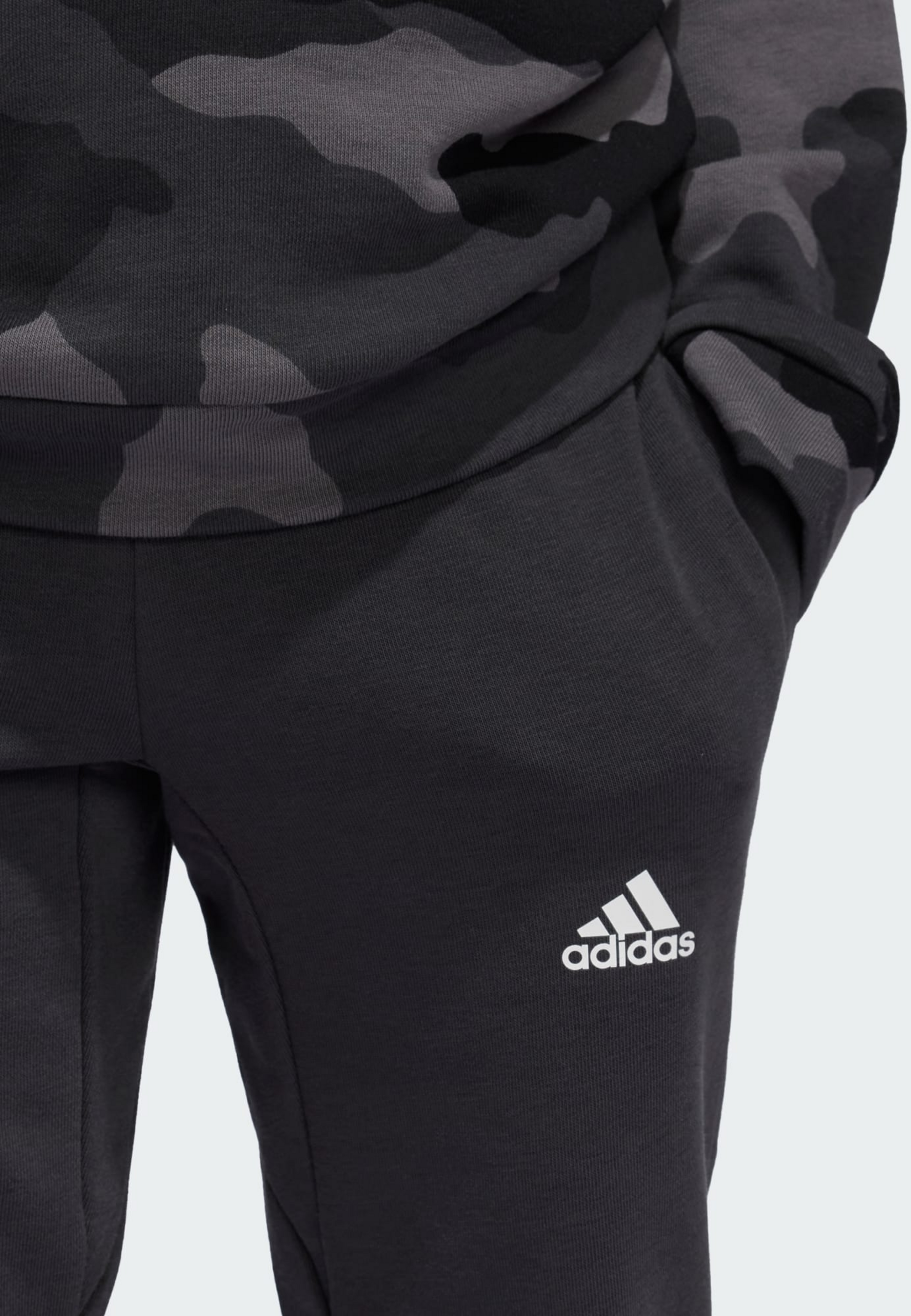 ADIDAS, Adidas Essentials Allover Print Hoodie Set Barn