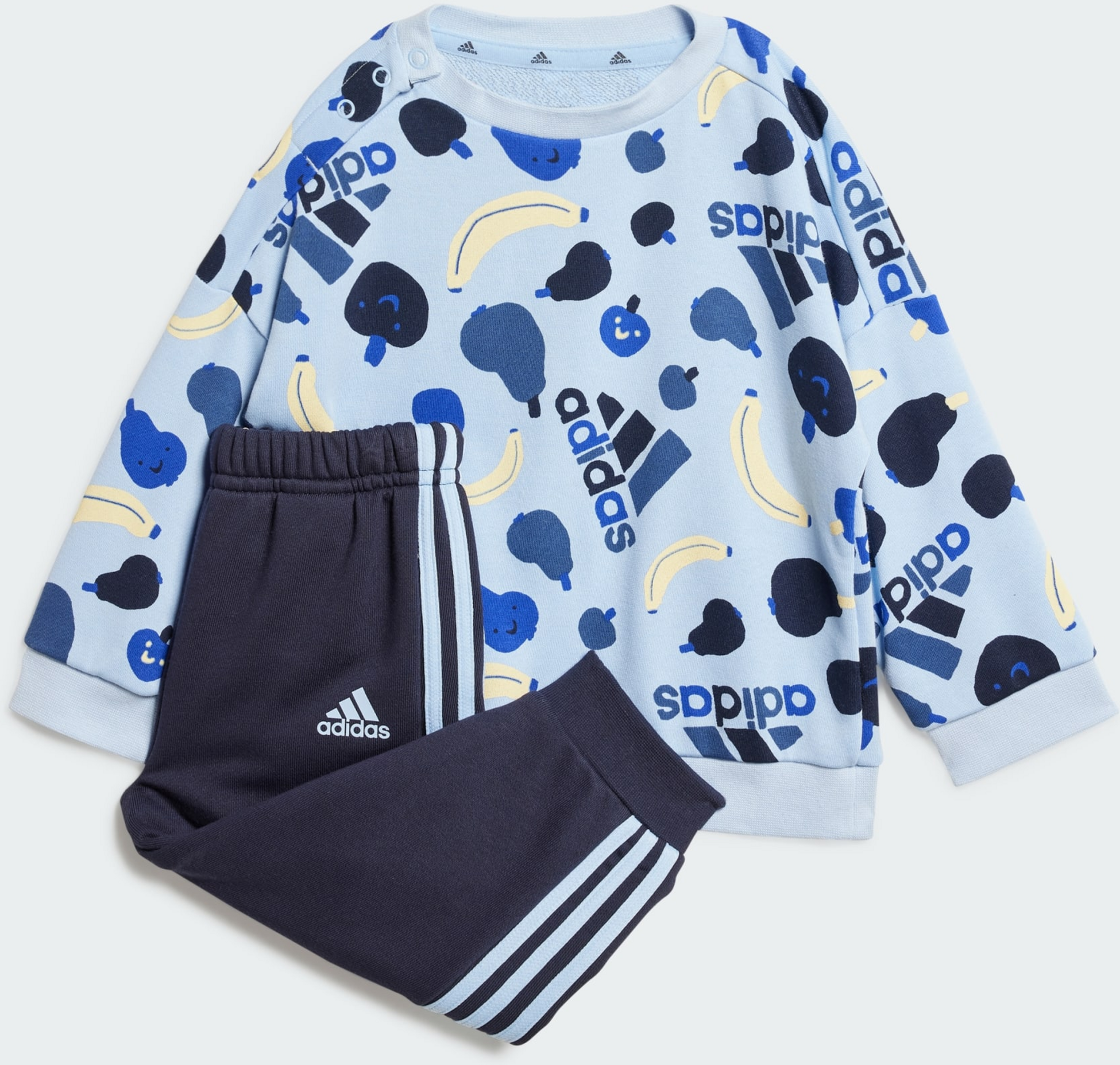 ADIDAS, Adidas Essentials Allover Print Joggingset Barn