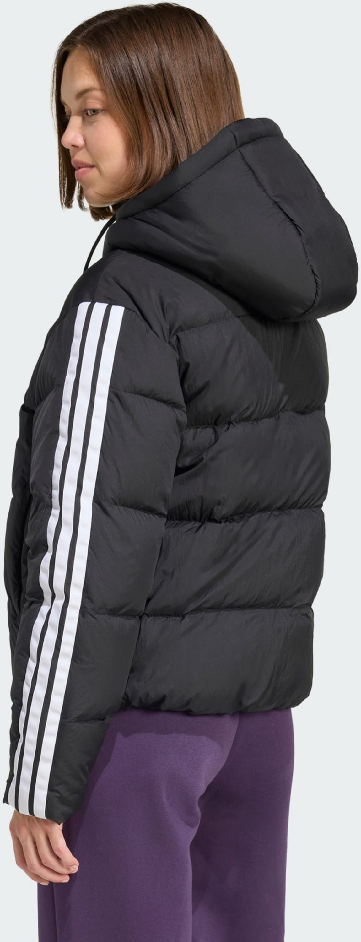 ADIDAS, Adidas Essentials Climawarm 3-stripes Dunjacka Med Huva