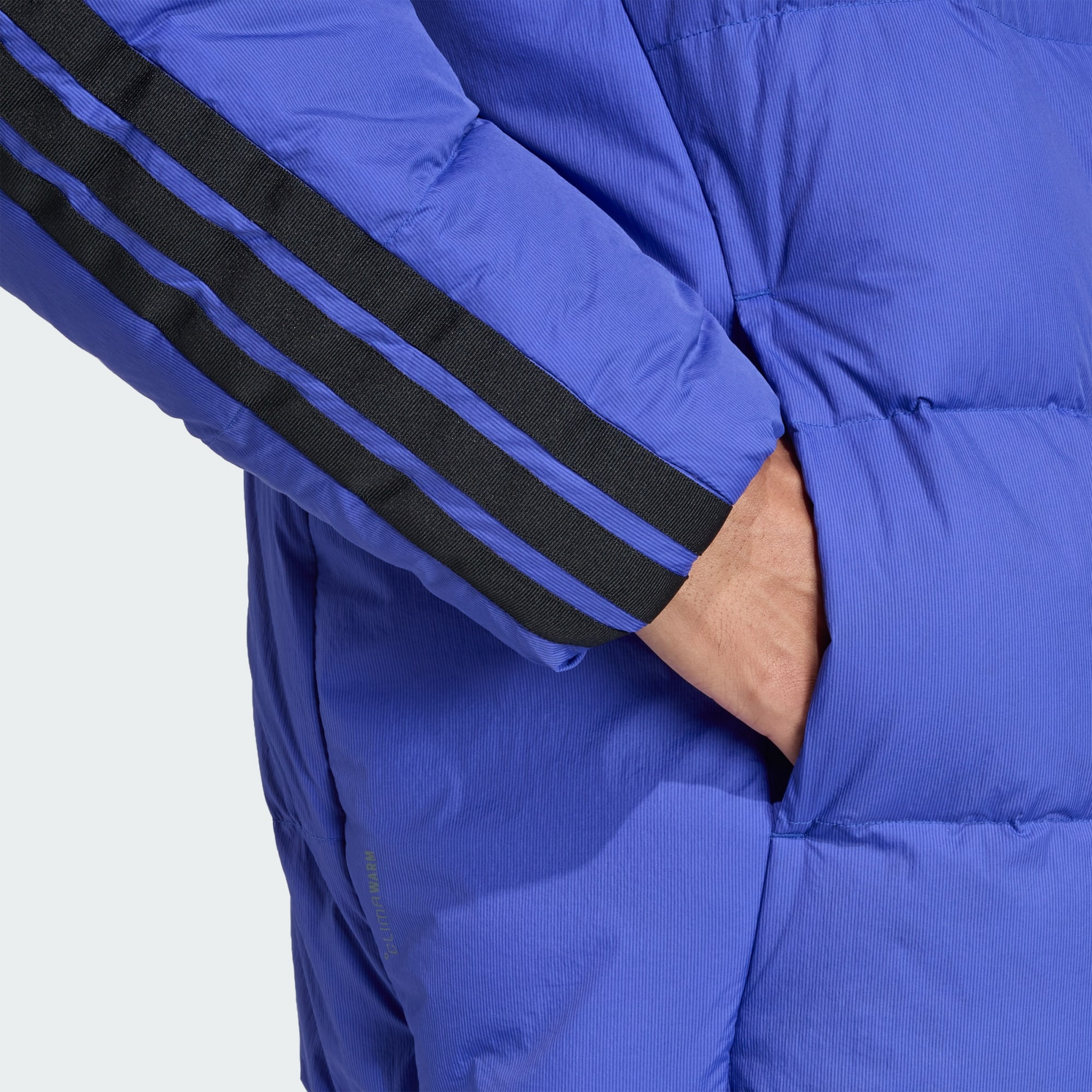 ADIDAS, Adidas Essentials Climawarm 3-stripes Dunjacka Med Huva