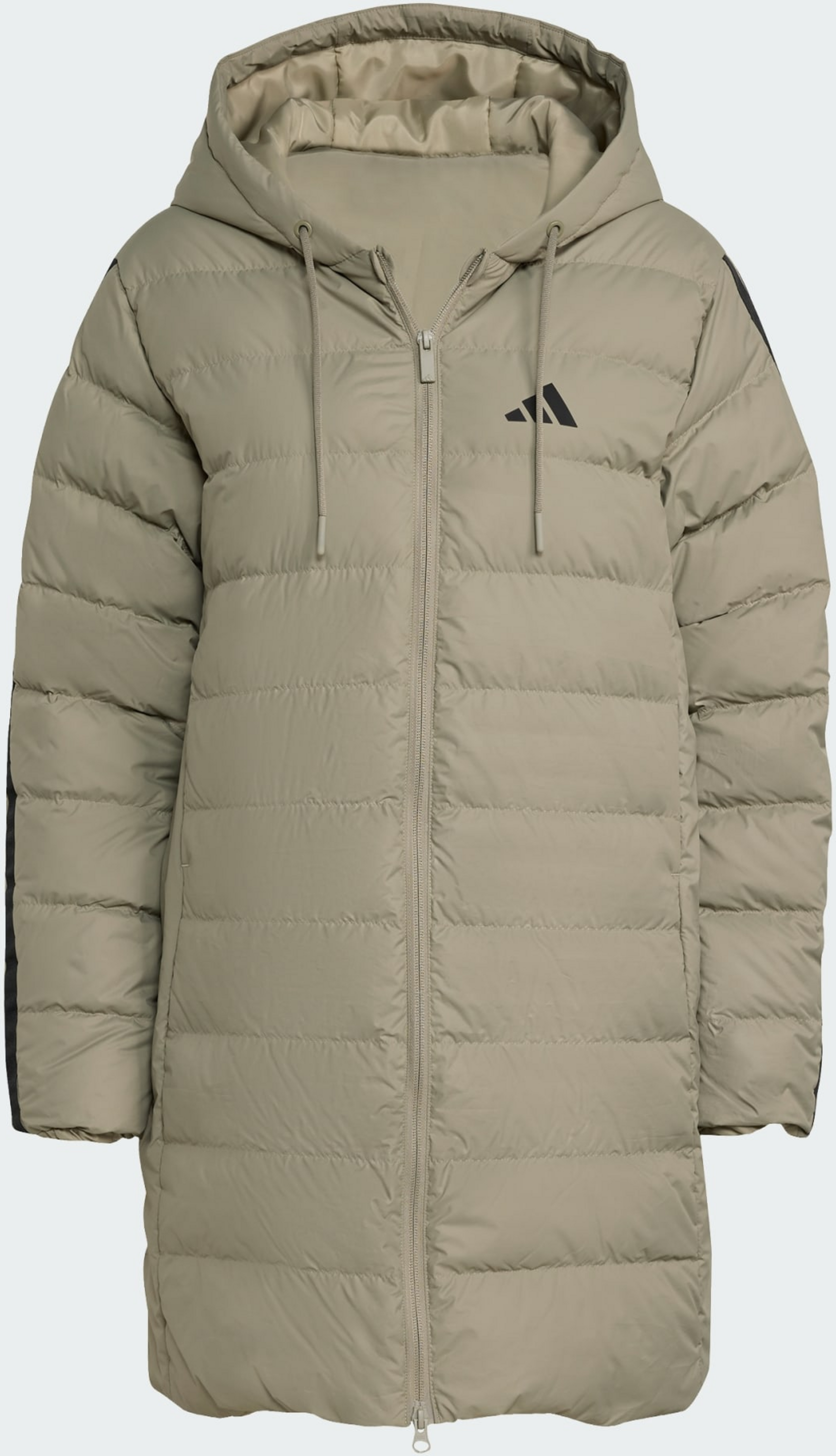 ADIDAS, Adidas Essentials Climawarm 3-stripes Lätt Dunparkas Med Huva