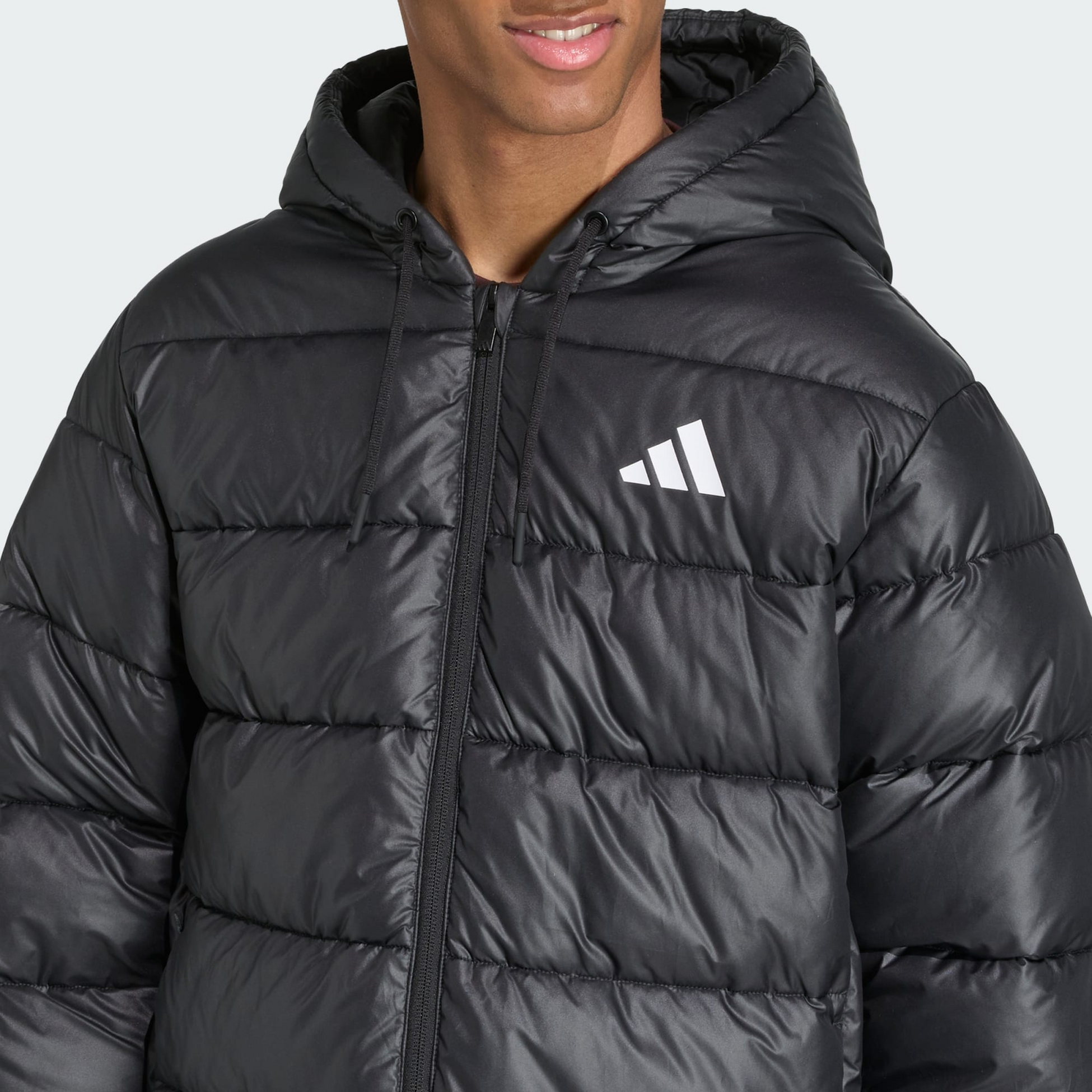 ADIDAS, Adidas Essentials Climawarm Pufferjacka I Syntetdun Med Huva