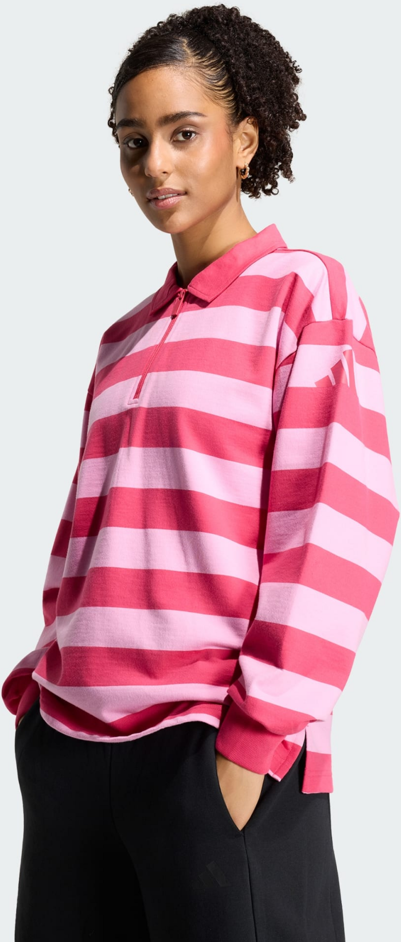 ADIDAS, Adidas Essentials Contemporary French Terry Longsleeve Pik&eacute;tr&ouml;ja