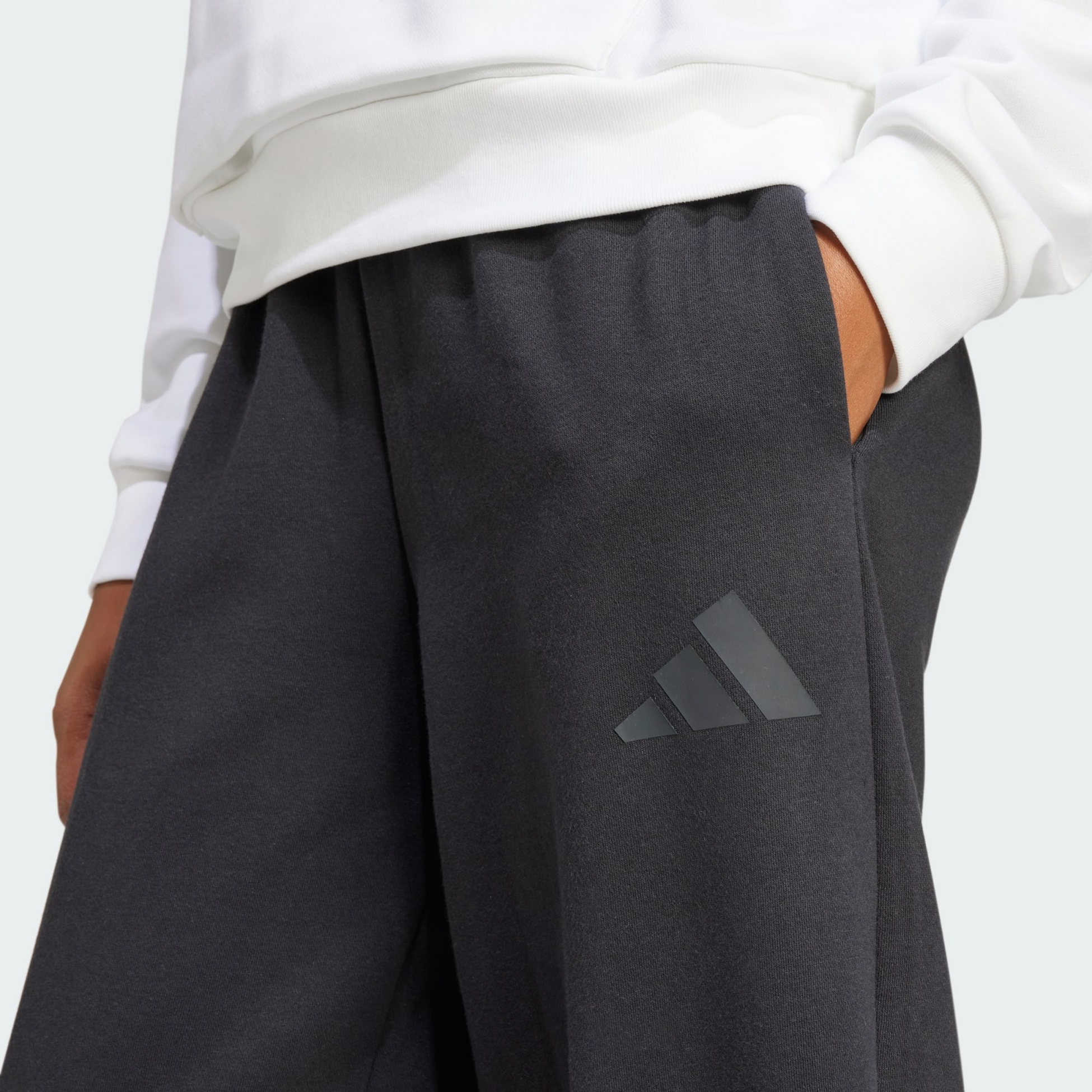 ADIDAS, Adidas Essentials Contemporary Logo Fleece Barrel Byxor