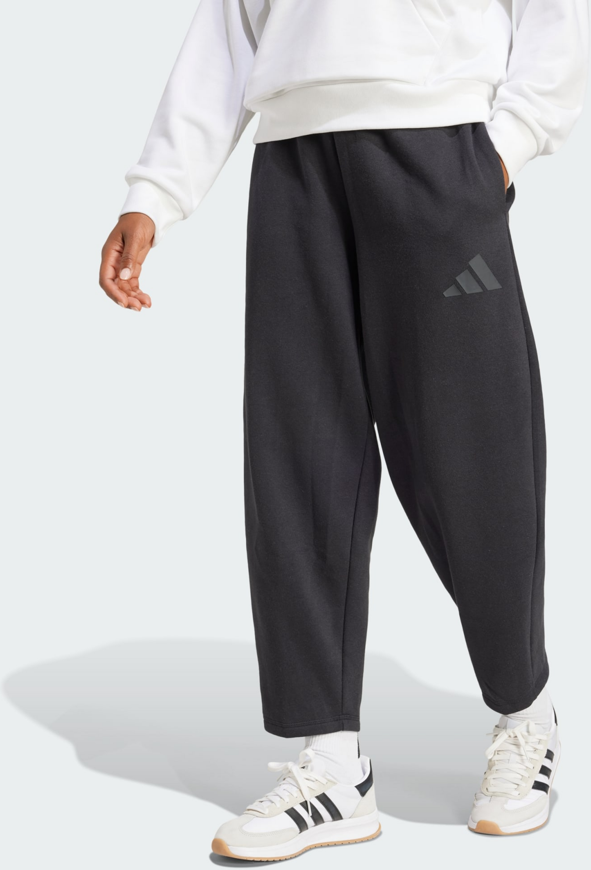 ADIDAS, Adidas Essentials Contemporary Logo Fleece Barrel Byxor