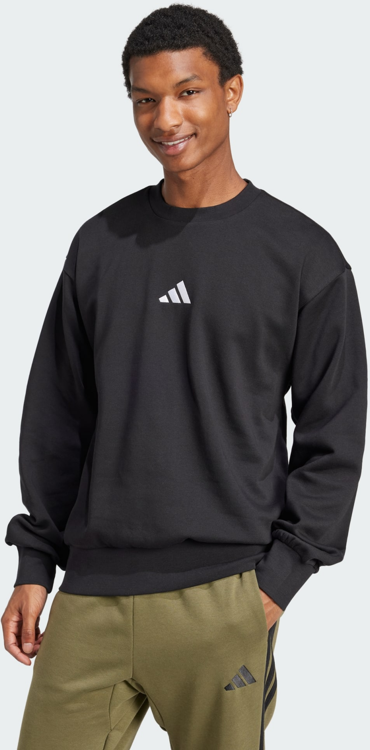 ADIDAS, Adidas Essentials Feelcozy Fleece Sweatshirt