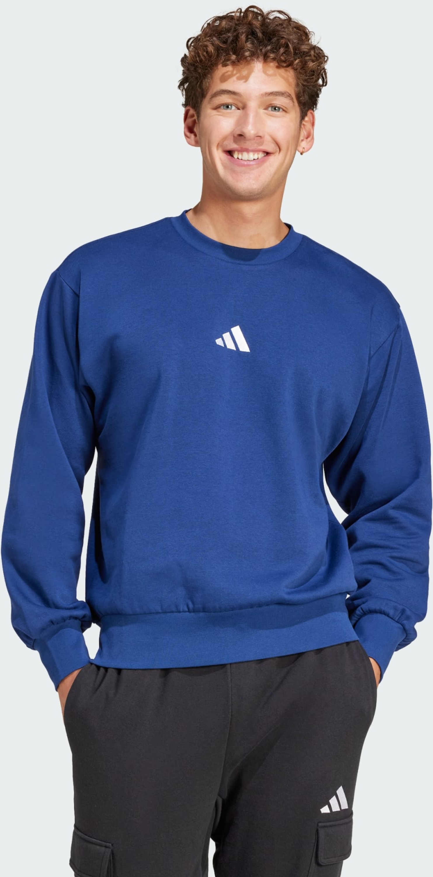 ADIDAS, Adidas Essentials Feelcozy Fleece Sweatshirt