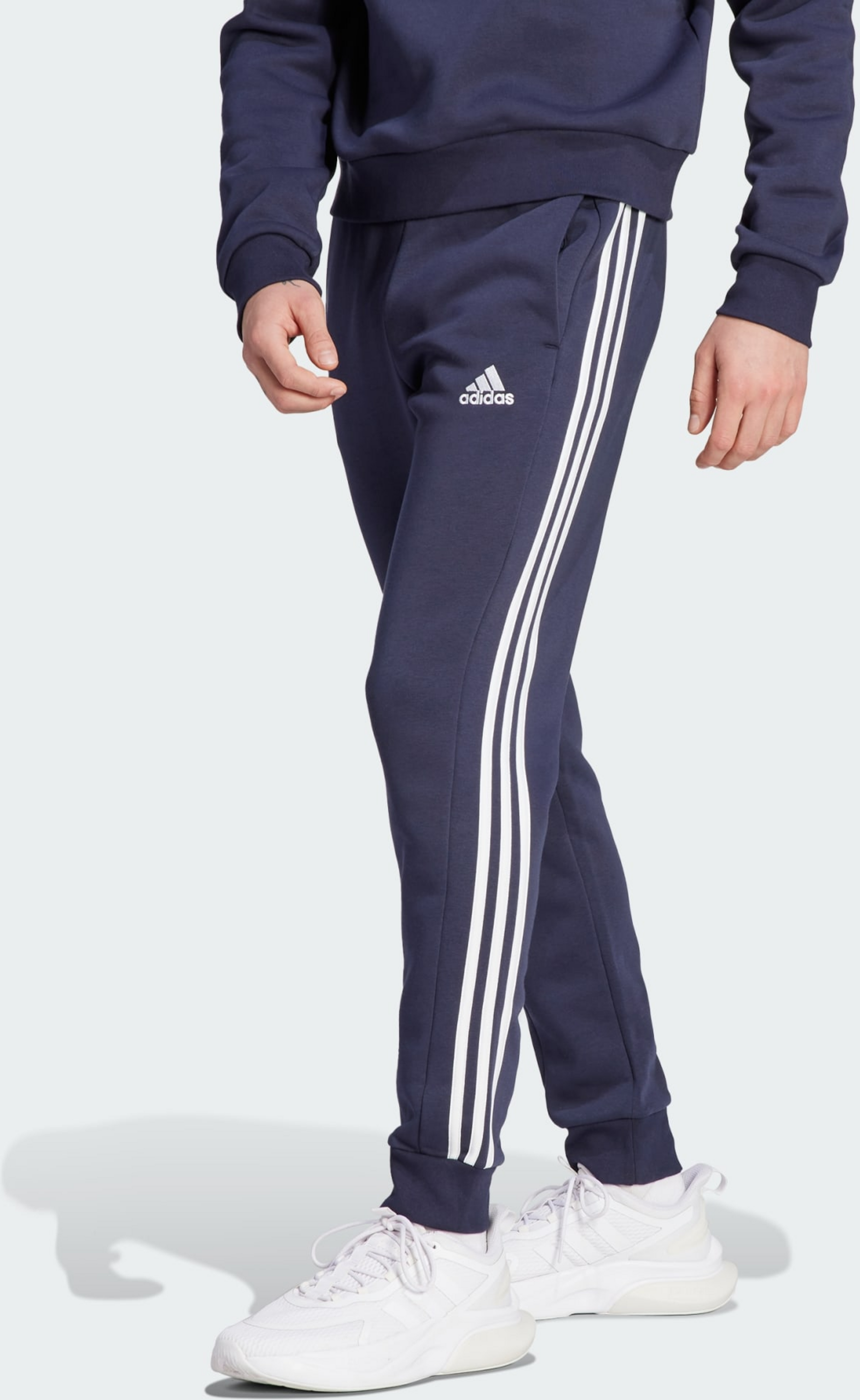 ADIDAS, Adidas Essentials Fleece 3-stripes Tapered Cuff Byxor