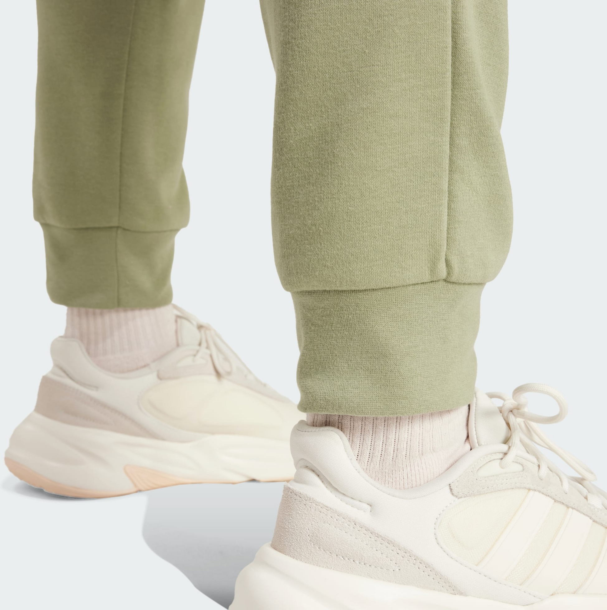 ADIDAS, Adidas Essentials Fleece Regular Tapered Cargo Pants