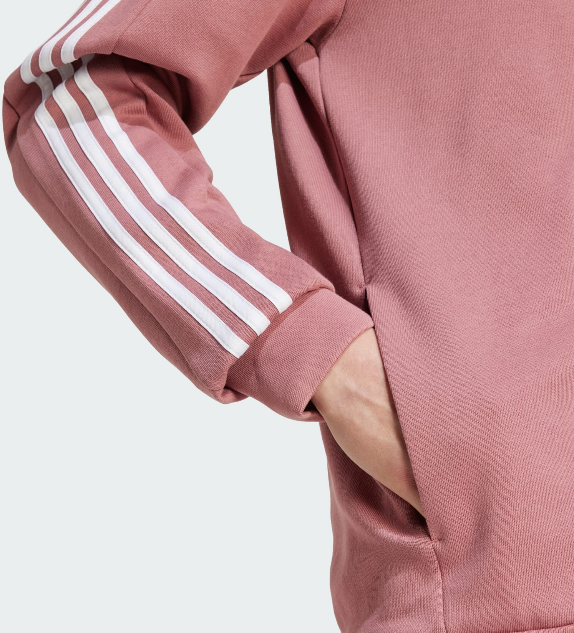 ADIDAS, Adidas Essentials French Terry 3-stripes Full-zip Hoodie