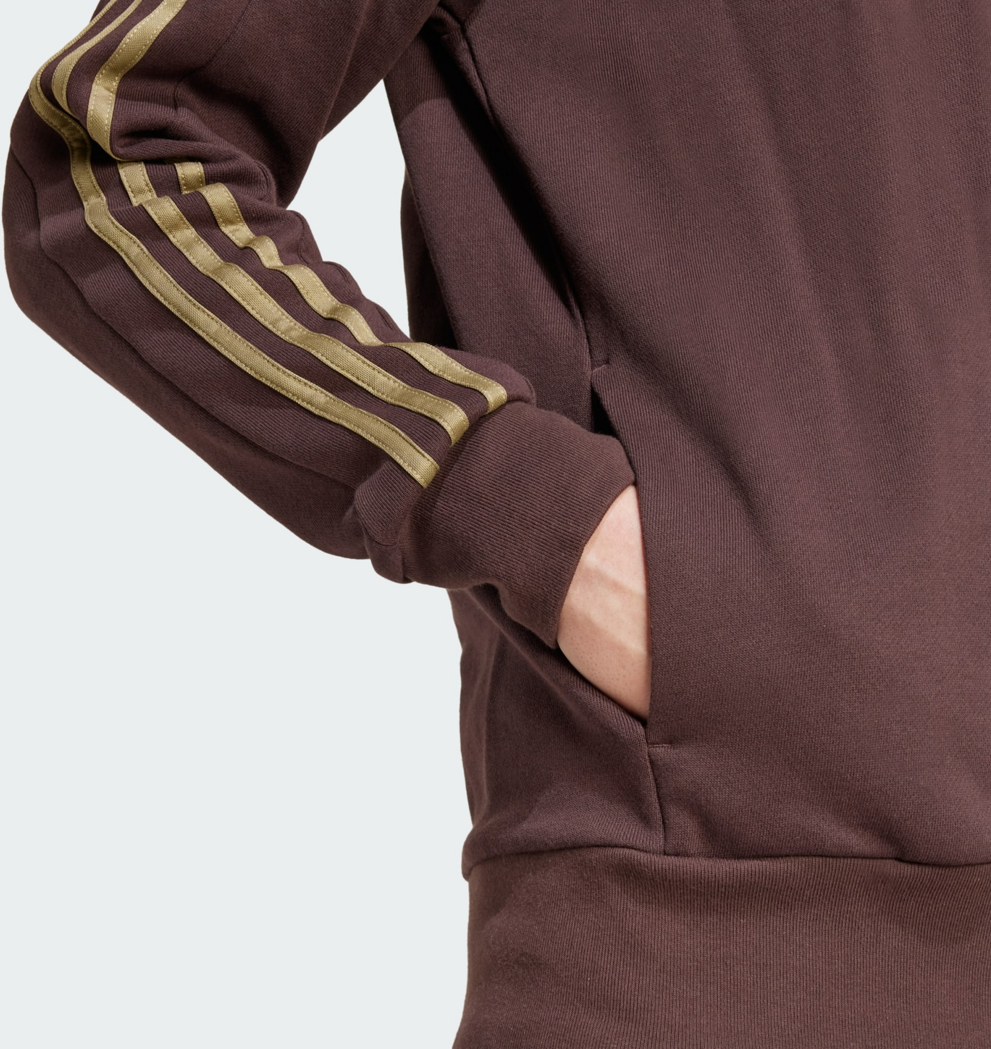 ADIDAS, Adidas Essentials French Terry 3-stripes Full-zip Hoodie