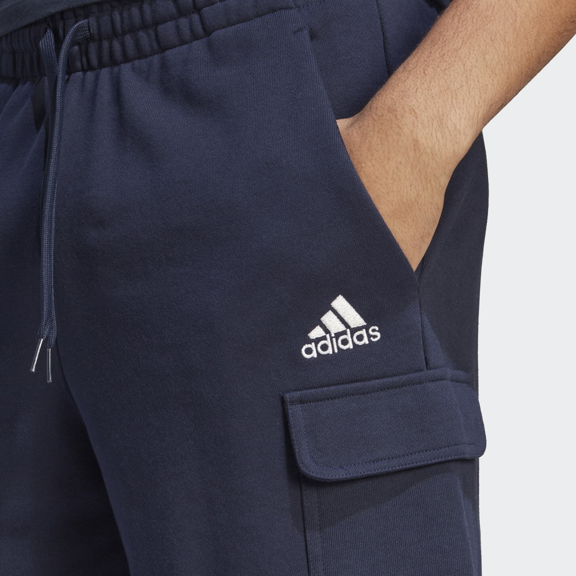 ADIDAS, Adidas Essentials French Terry Cargo Shorts