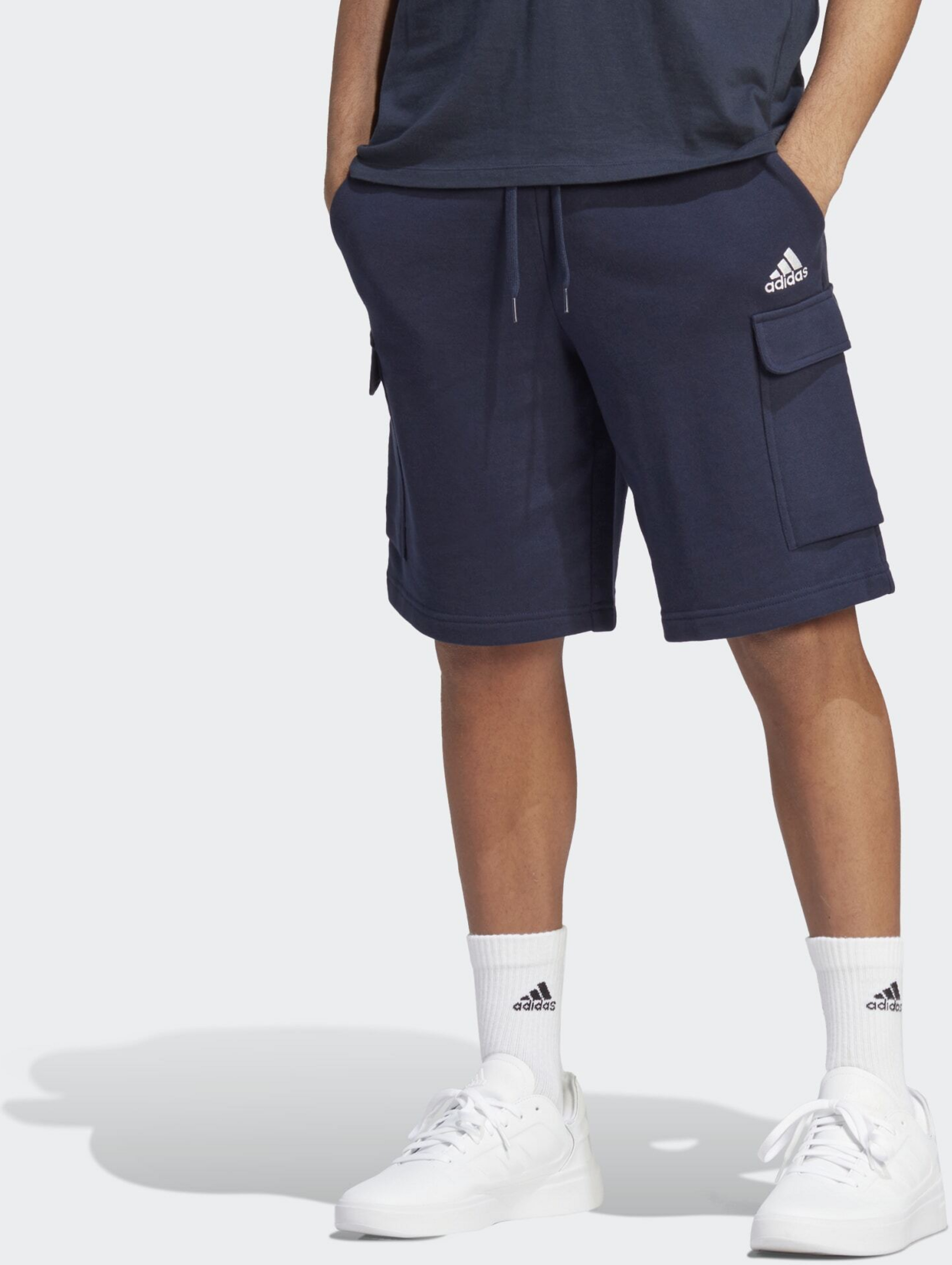 ADIDAS, Adidas Essentials French Terry Cargo Shorts