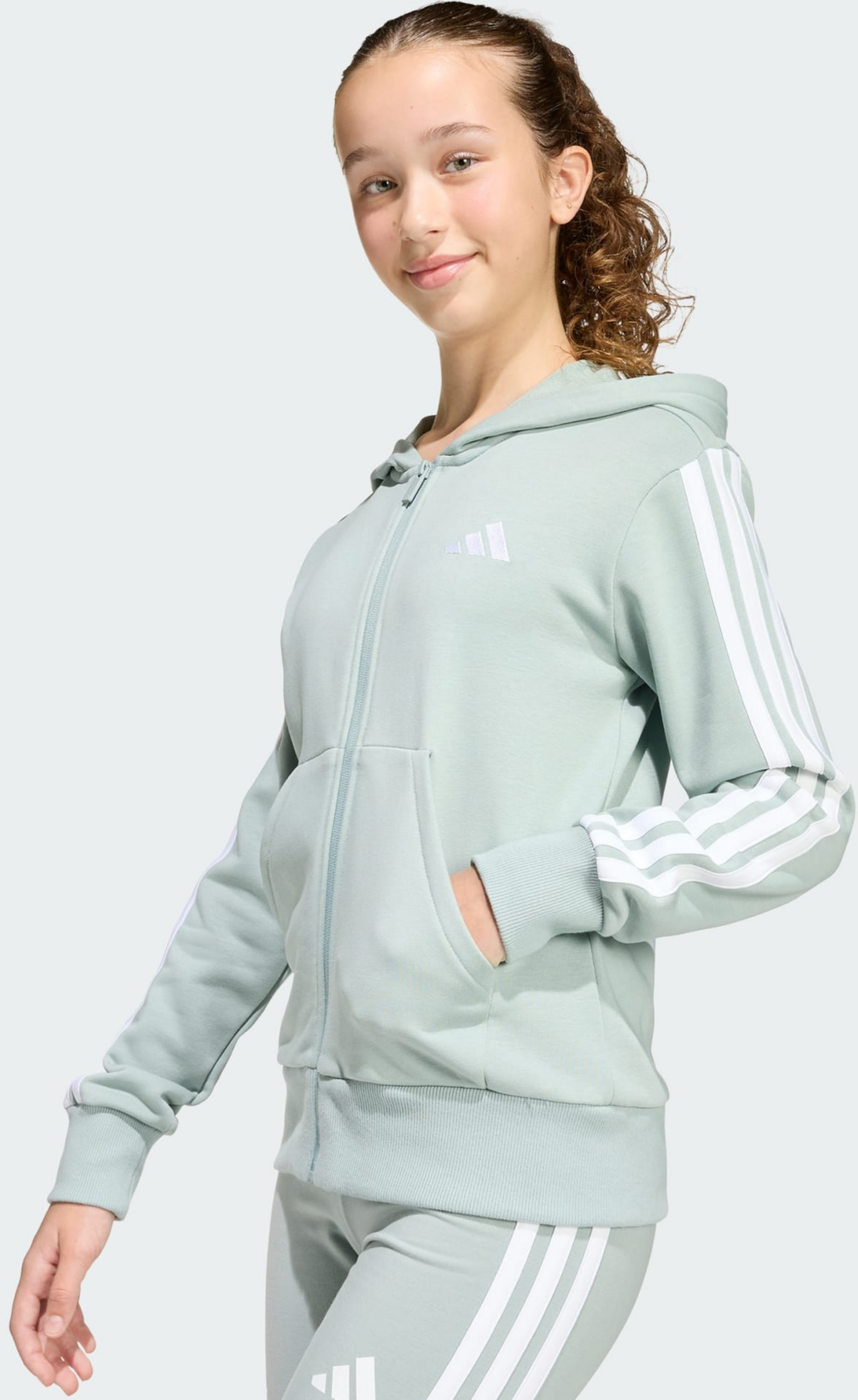 ADIDAS, Adidas Essentials Full Zip Hoodie