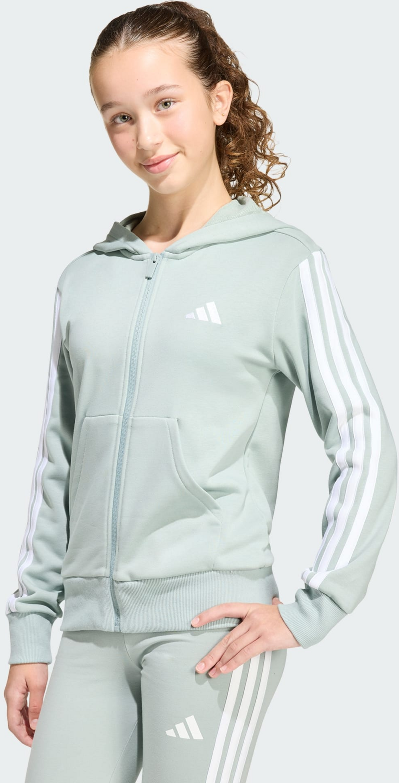 ADIDAS, Adidas Essentials Full Zip Hoodie