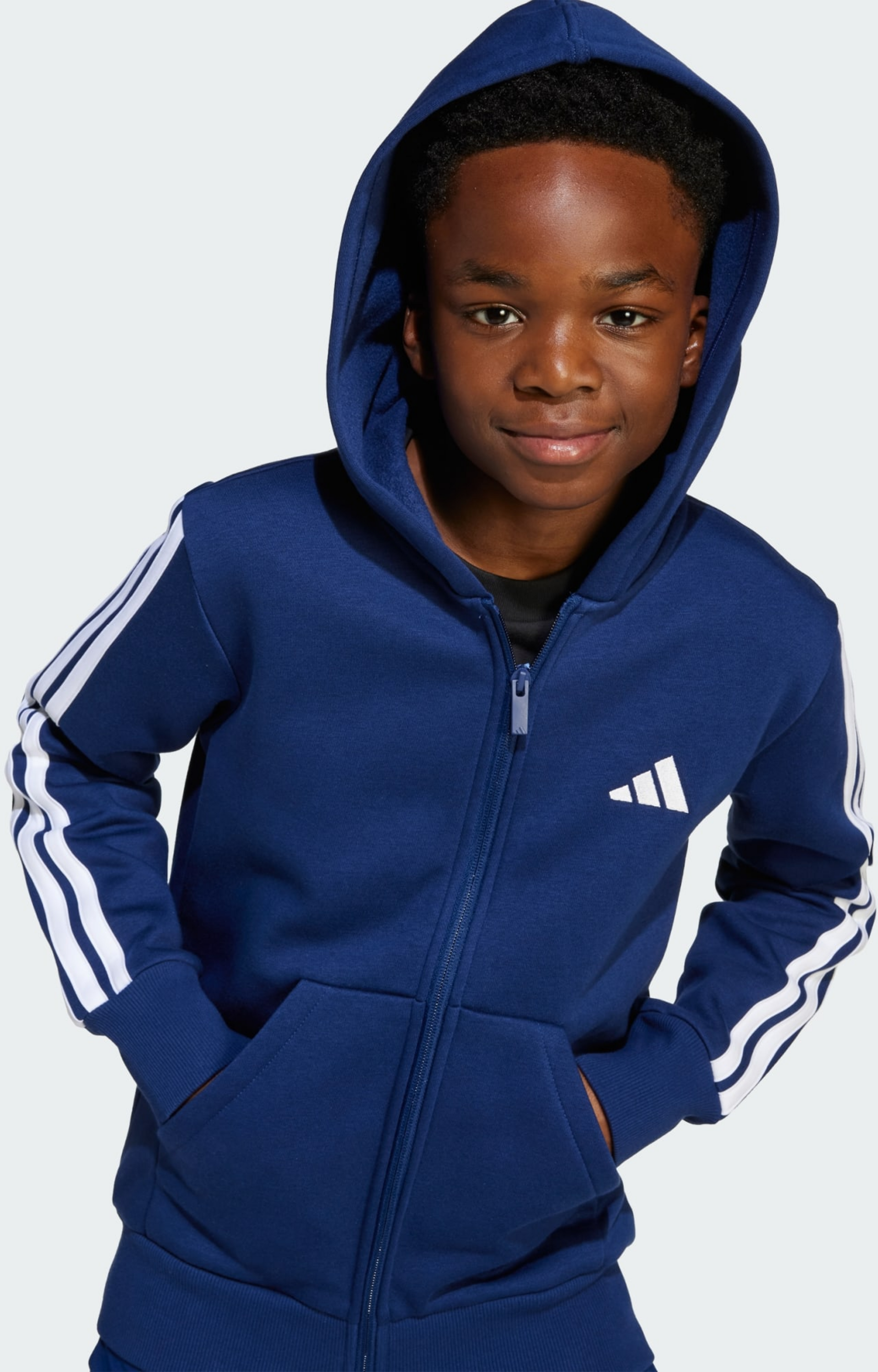 ADIDAS, Adidas Essentials Full-zip Hoodie