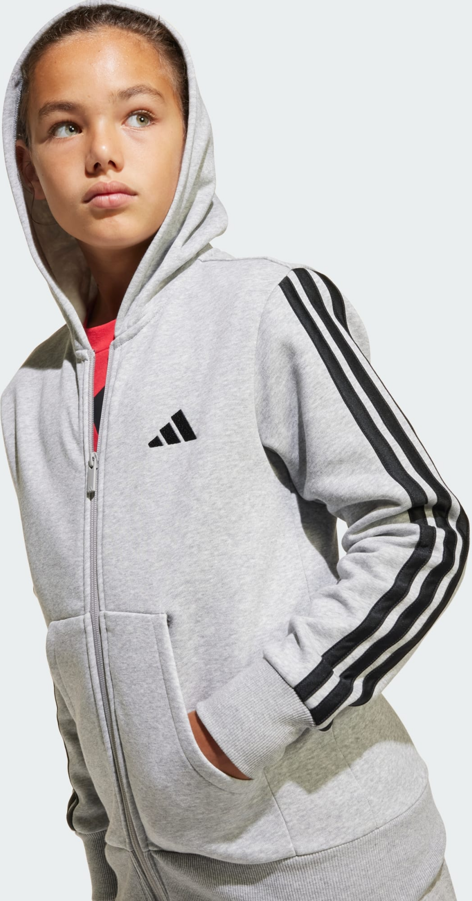 ADIDAS, Adidas Essentials Full-zip Hoodie