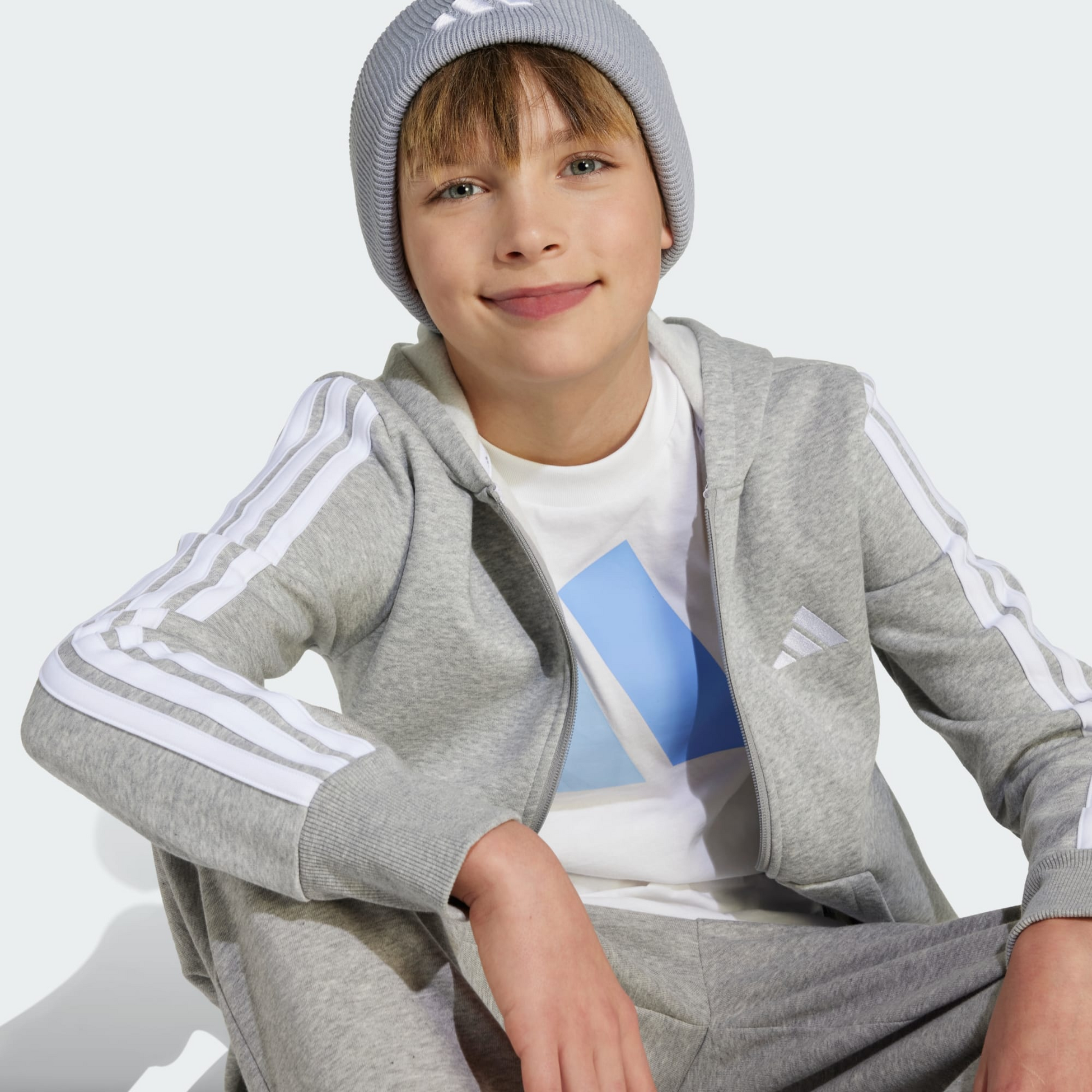 ADIDAS, Adidas Essentials Full-zip Hoodie