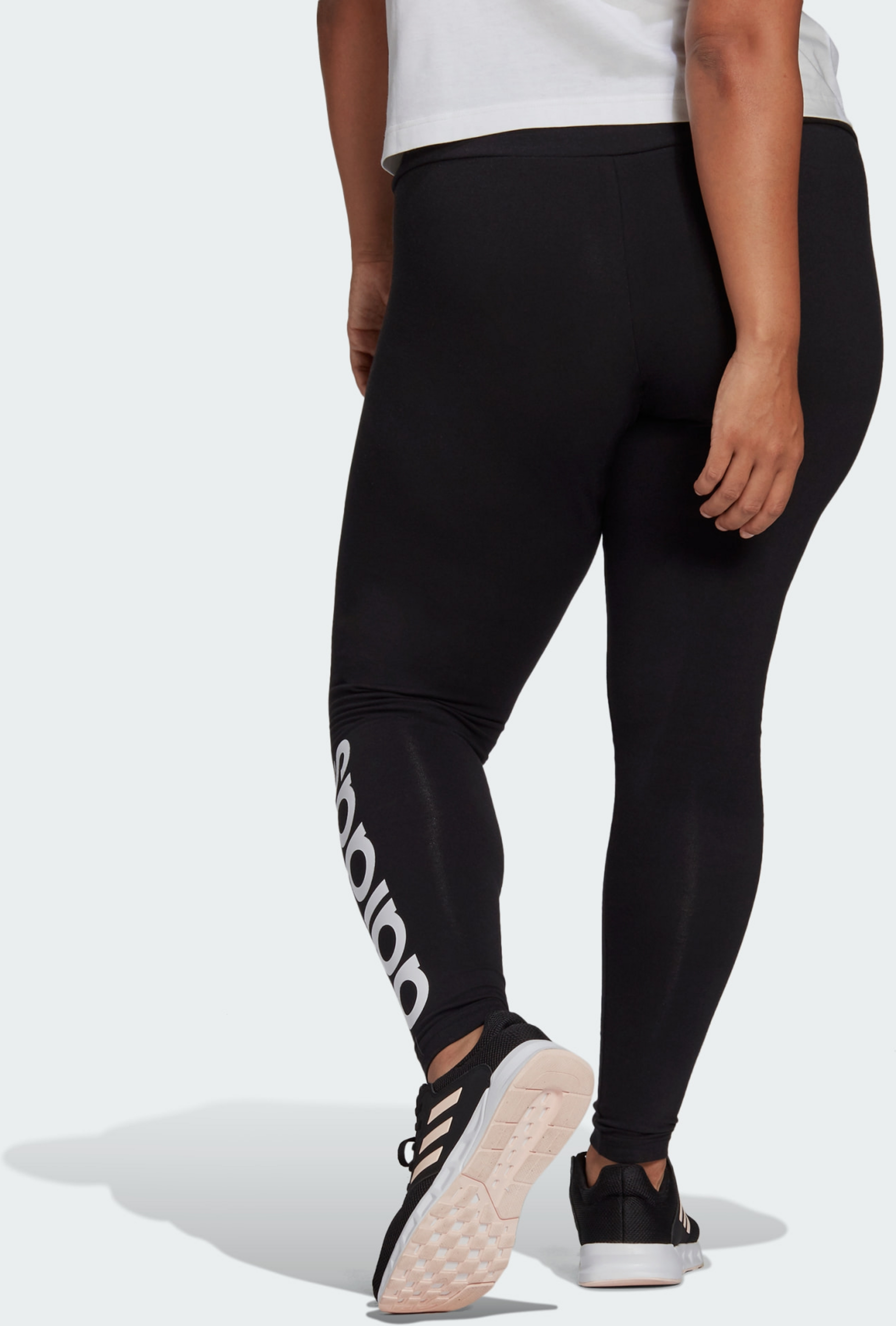 ADIDAS, Adidas Essentials High-waisted Logo Leggings (plus Size)