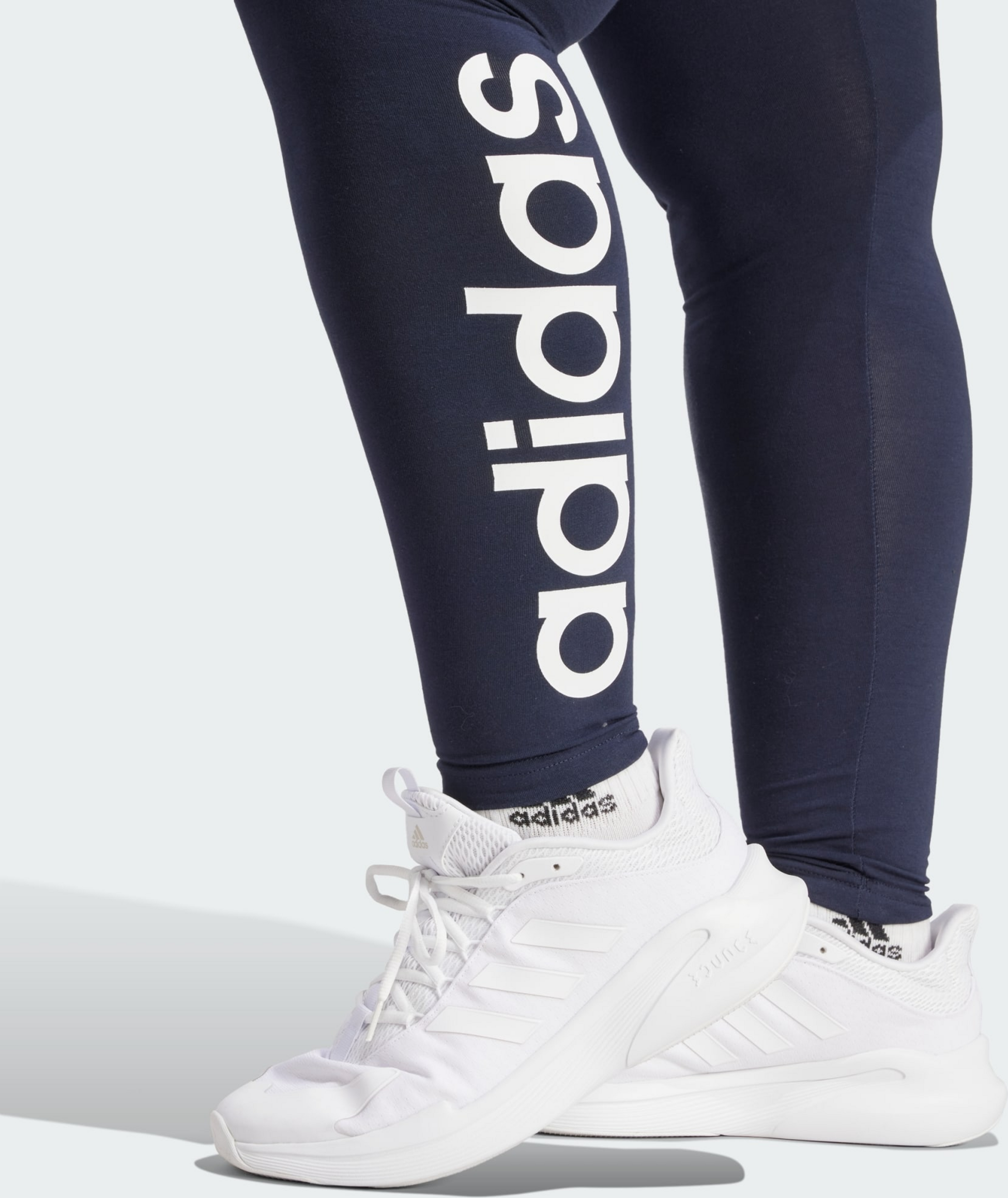 ADIDAS, Adidas Essentials High-waisted Logo Leggings (plus Size)