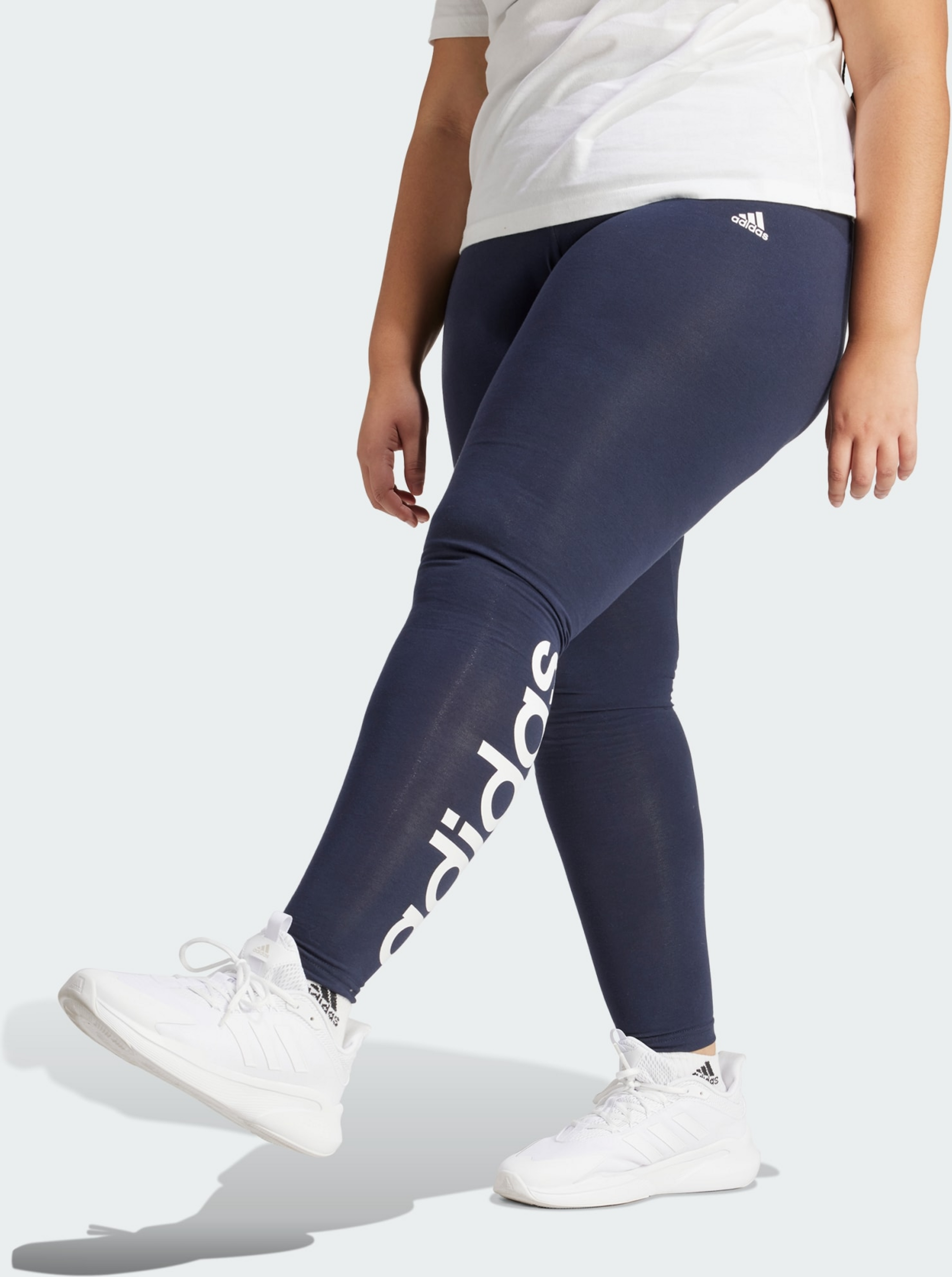 ADIDAS, Adidas Essentials High-waisted Logo Leggings (plus Size)