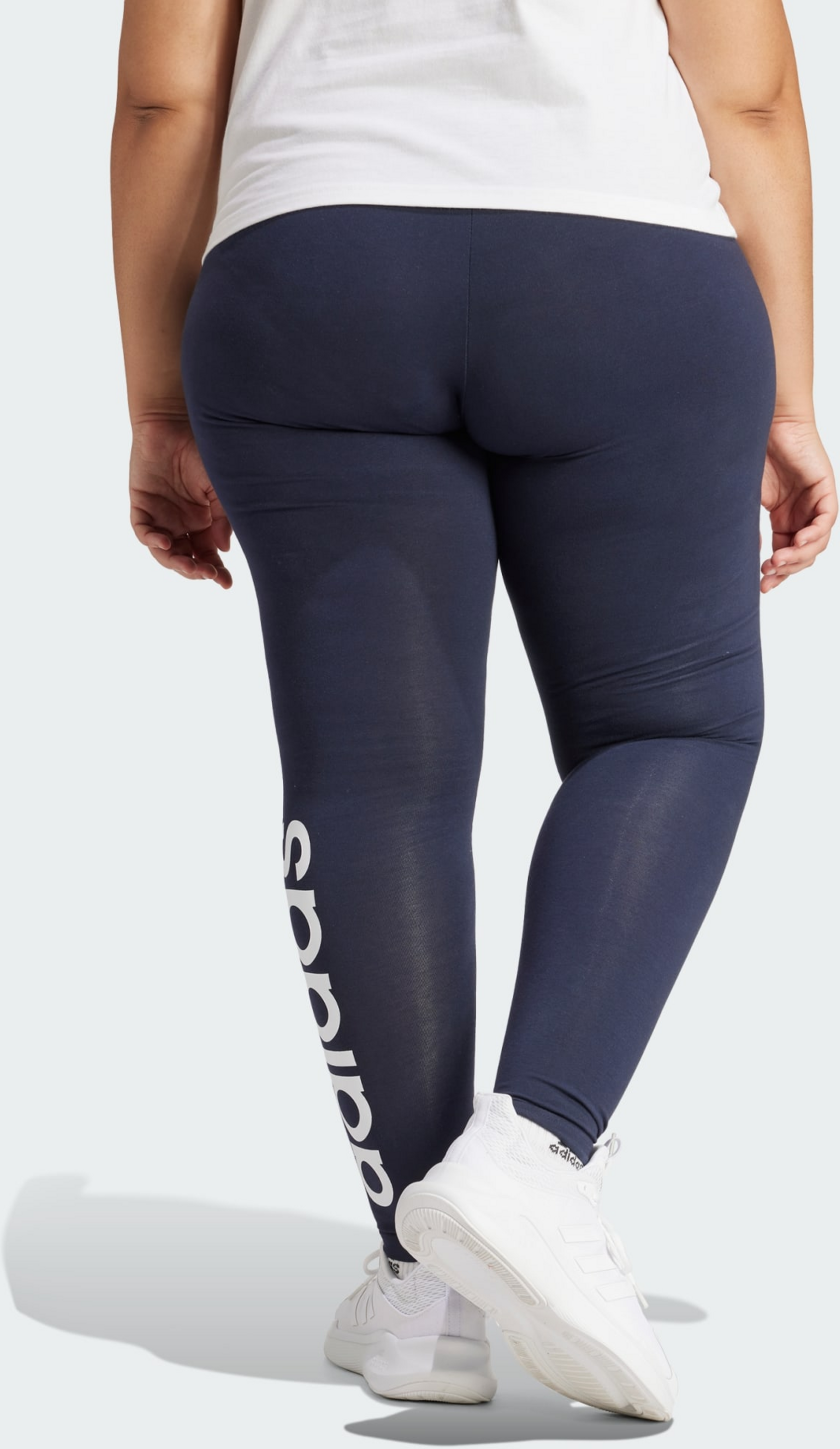 ADIDAS, Adidas Essentials High-waisted Logo Leggings (plus Size)