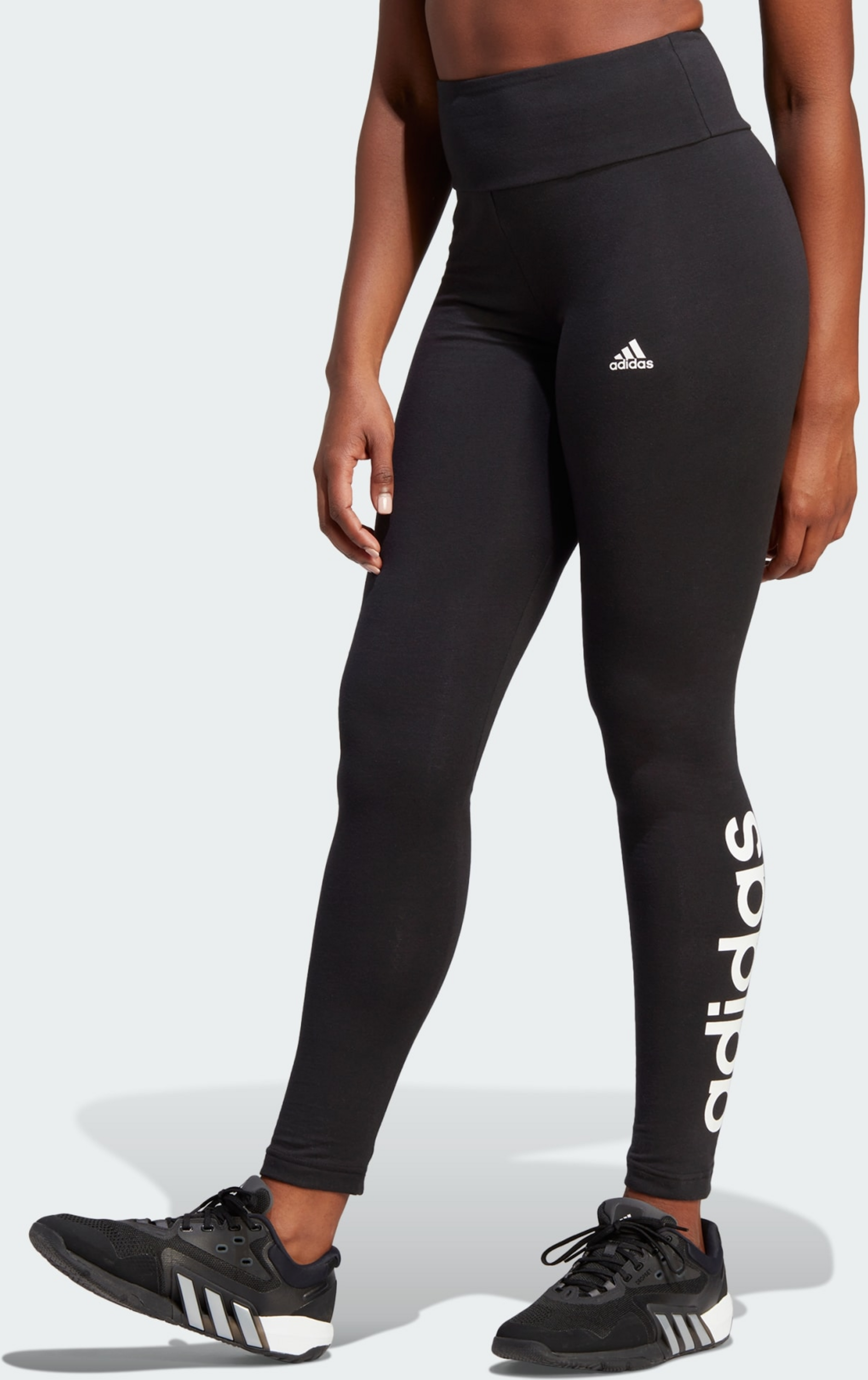 ADIDAS, Adidas Essentials High-waisted Logo Leggings