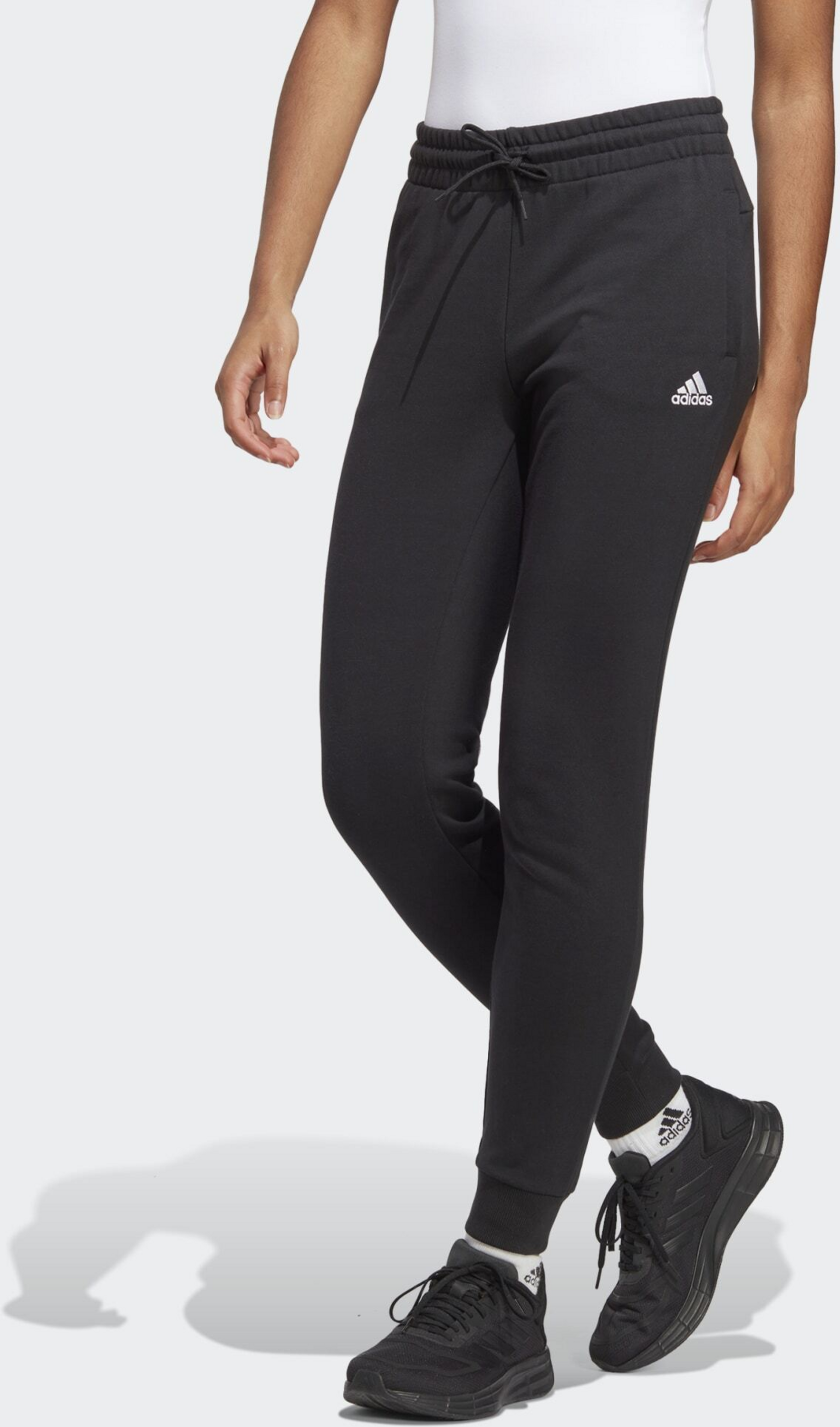 ADIDAS, Adidas Essentials Linear French Terry Cuffed Pants