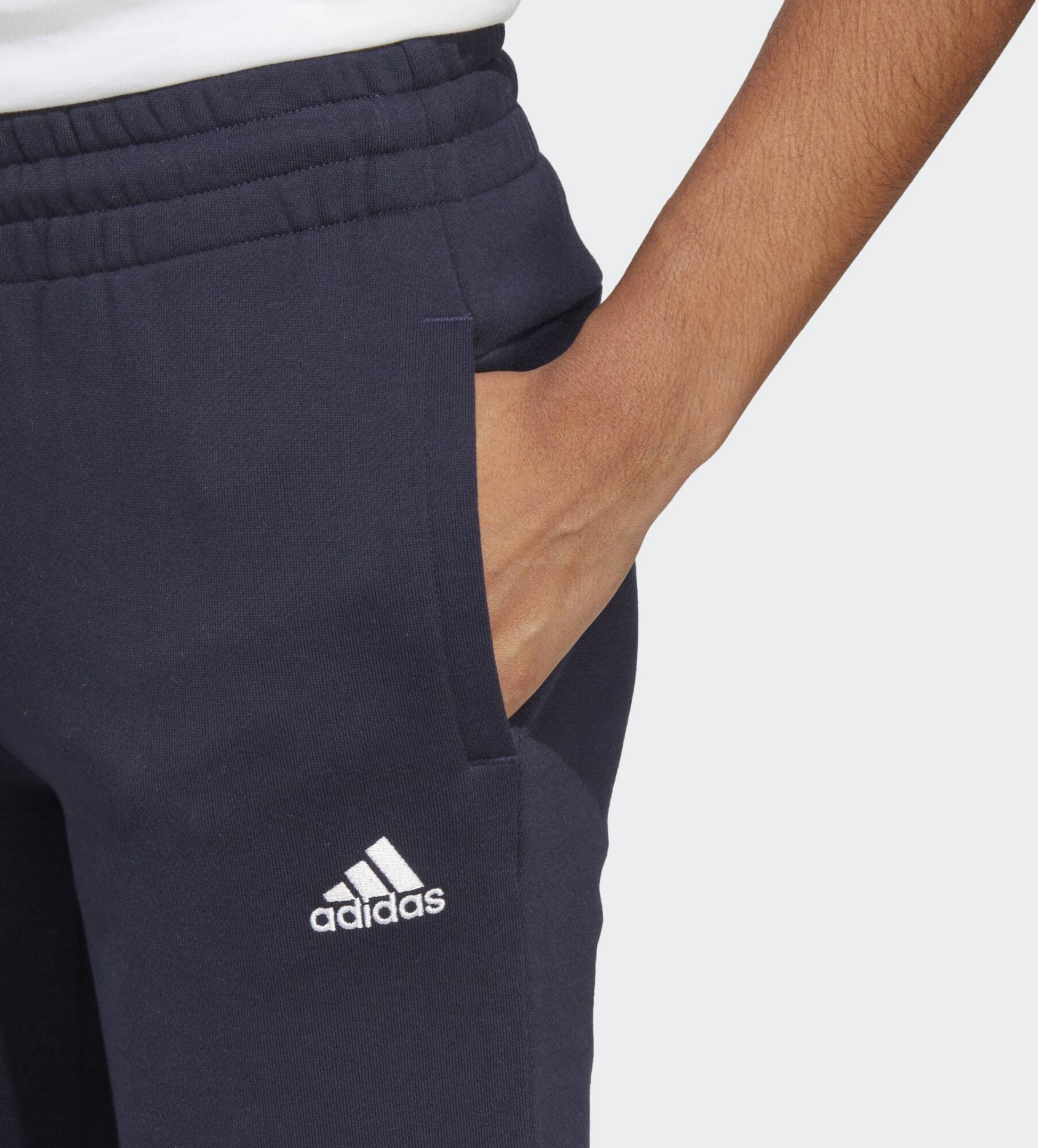 ADIDAS, Adidas Essentials Linear French Terry Cuffed Pants