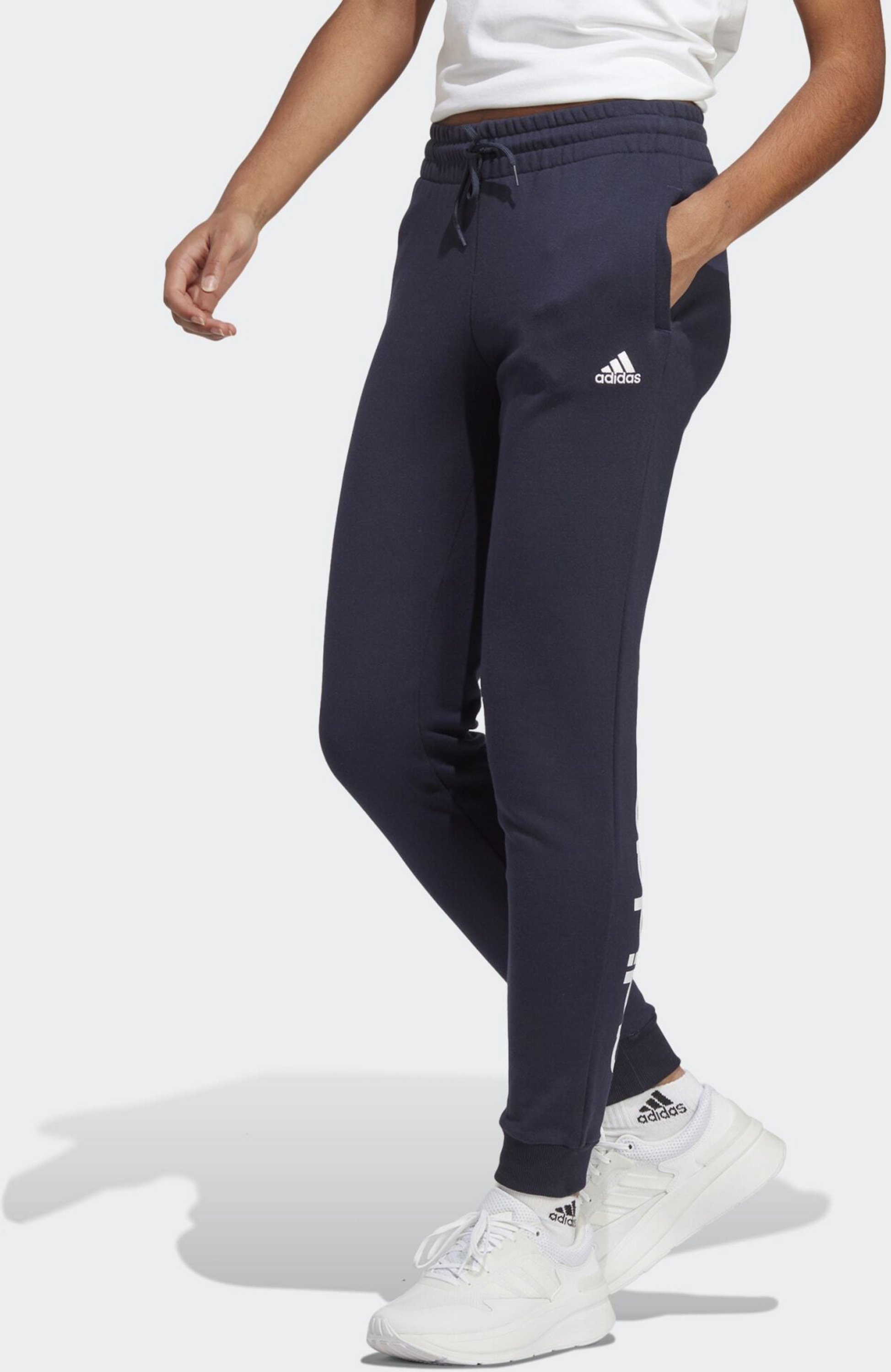 ADIDAS, Adidas Essentials Linear French Terry Cuffed Pants