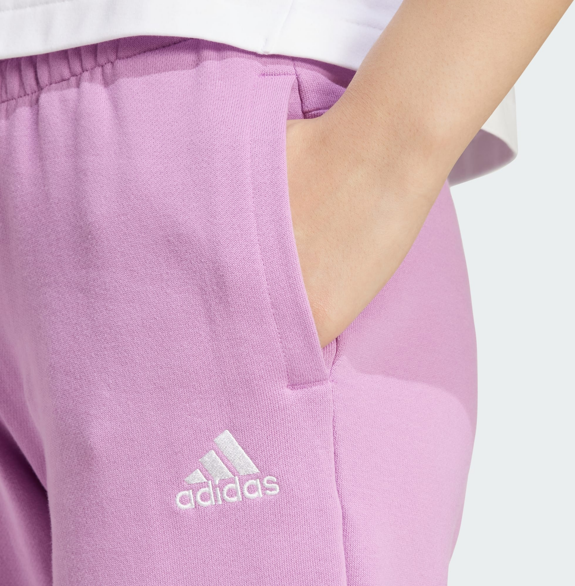 ADIDAS, Adidas Essentials Linear French Terry Cuffed Pants