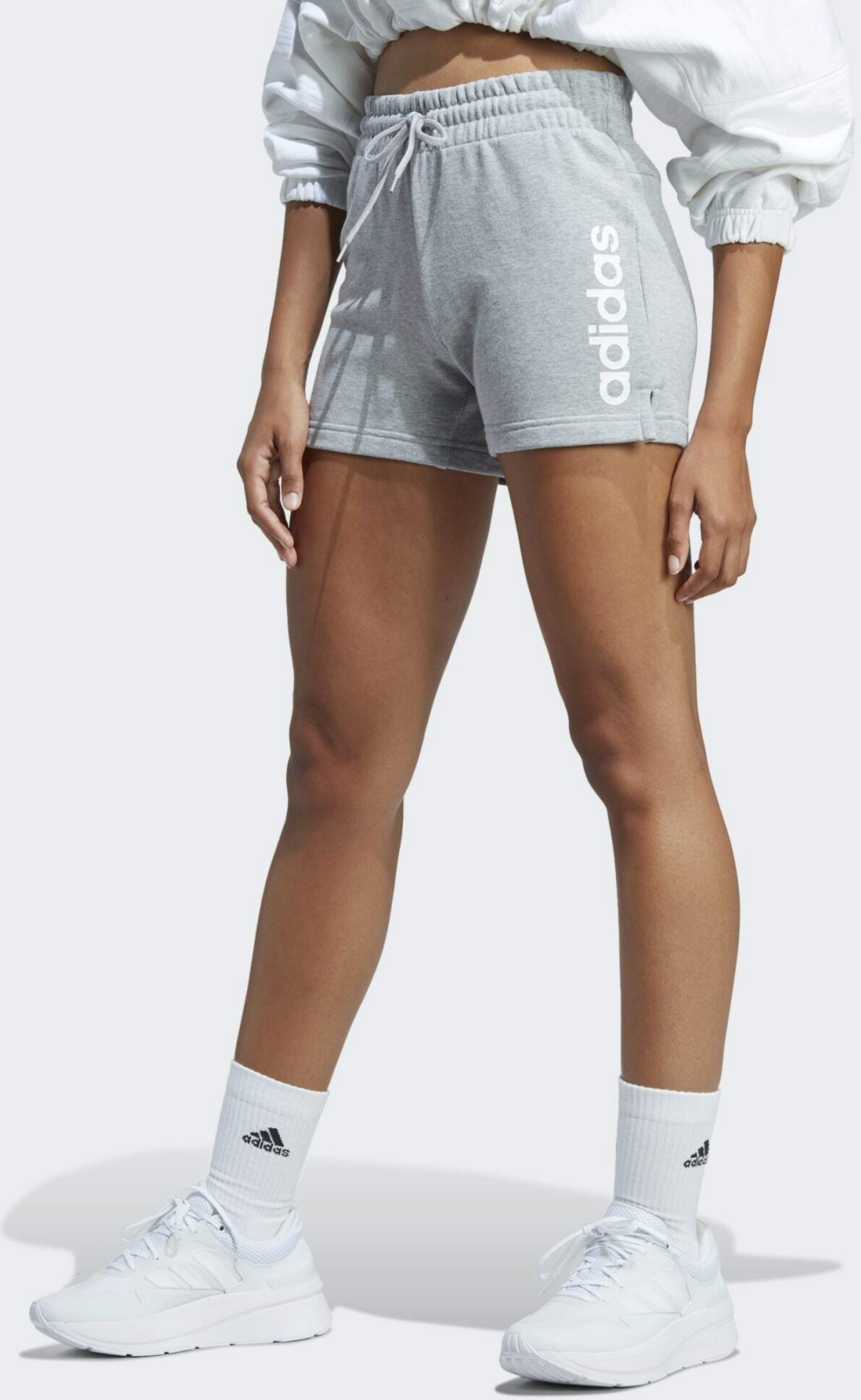 ADIDAS, Adidas Essentials Linear French Terry Shorts