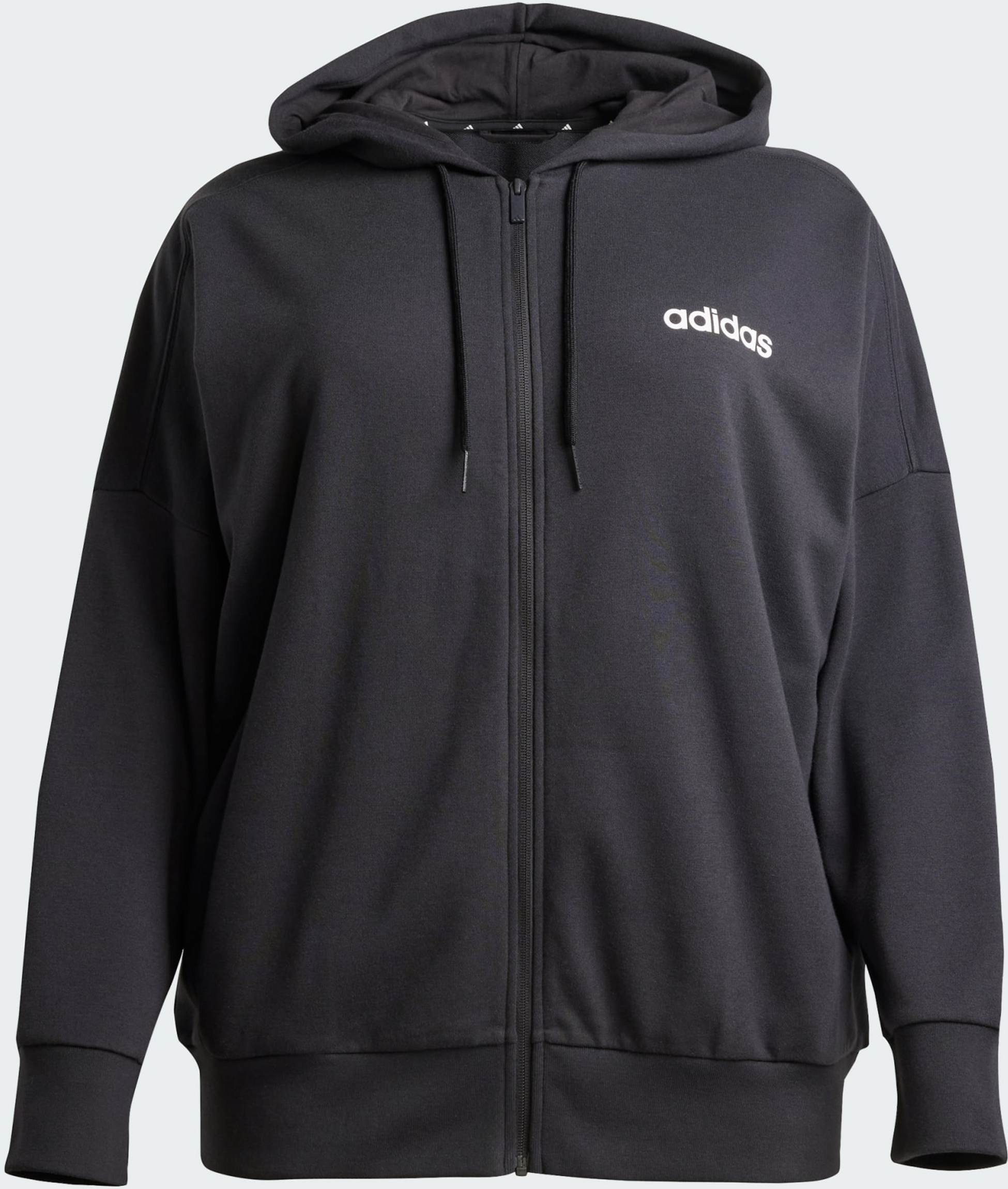 ADIDAS, Adidas Essentials Linear Full-zip French Terry Hoodie