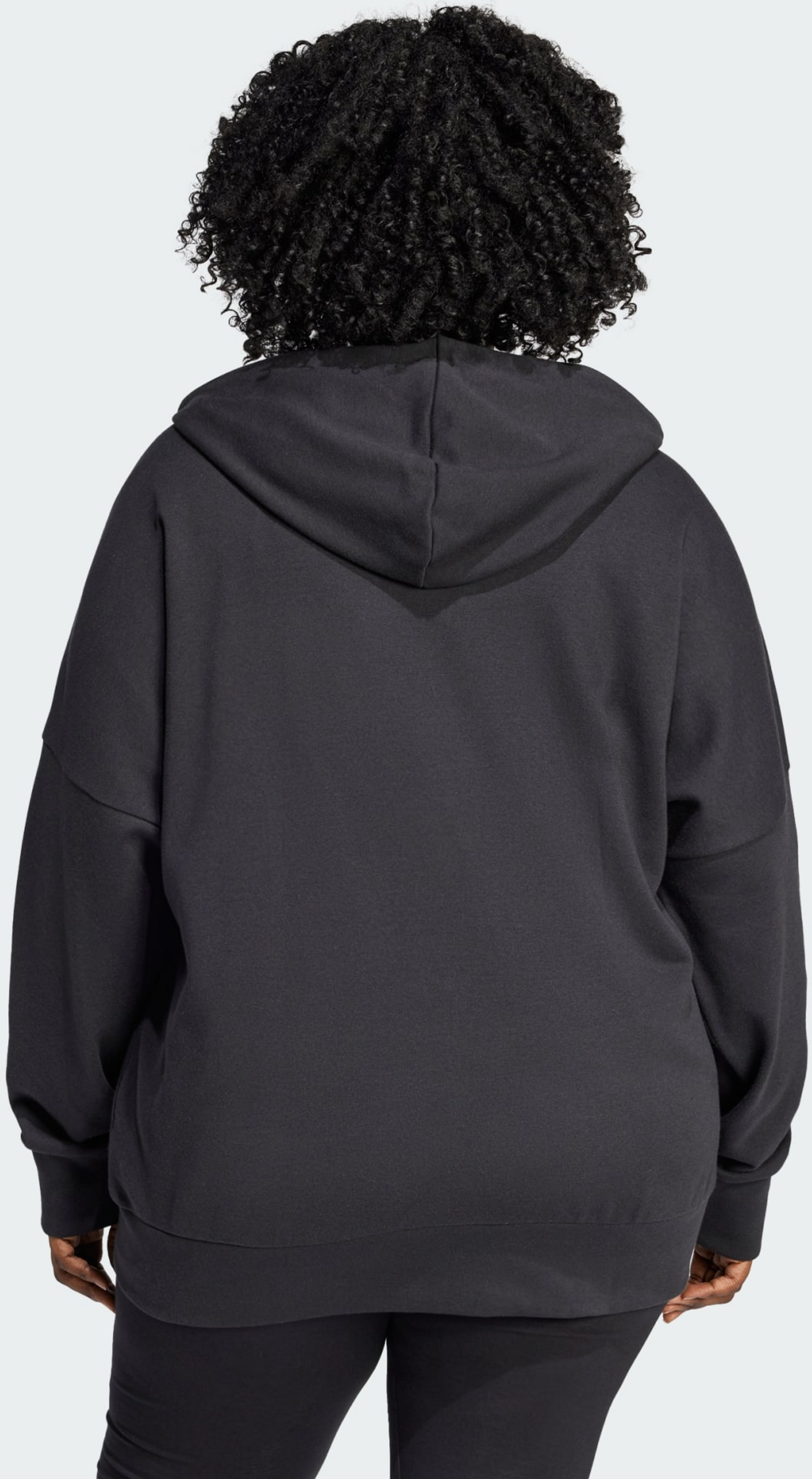 ADIDAS, Adidas Essentials Linear Full-zip French Terry Hoodie