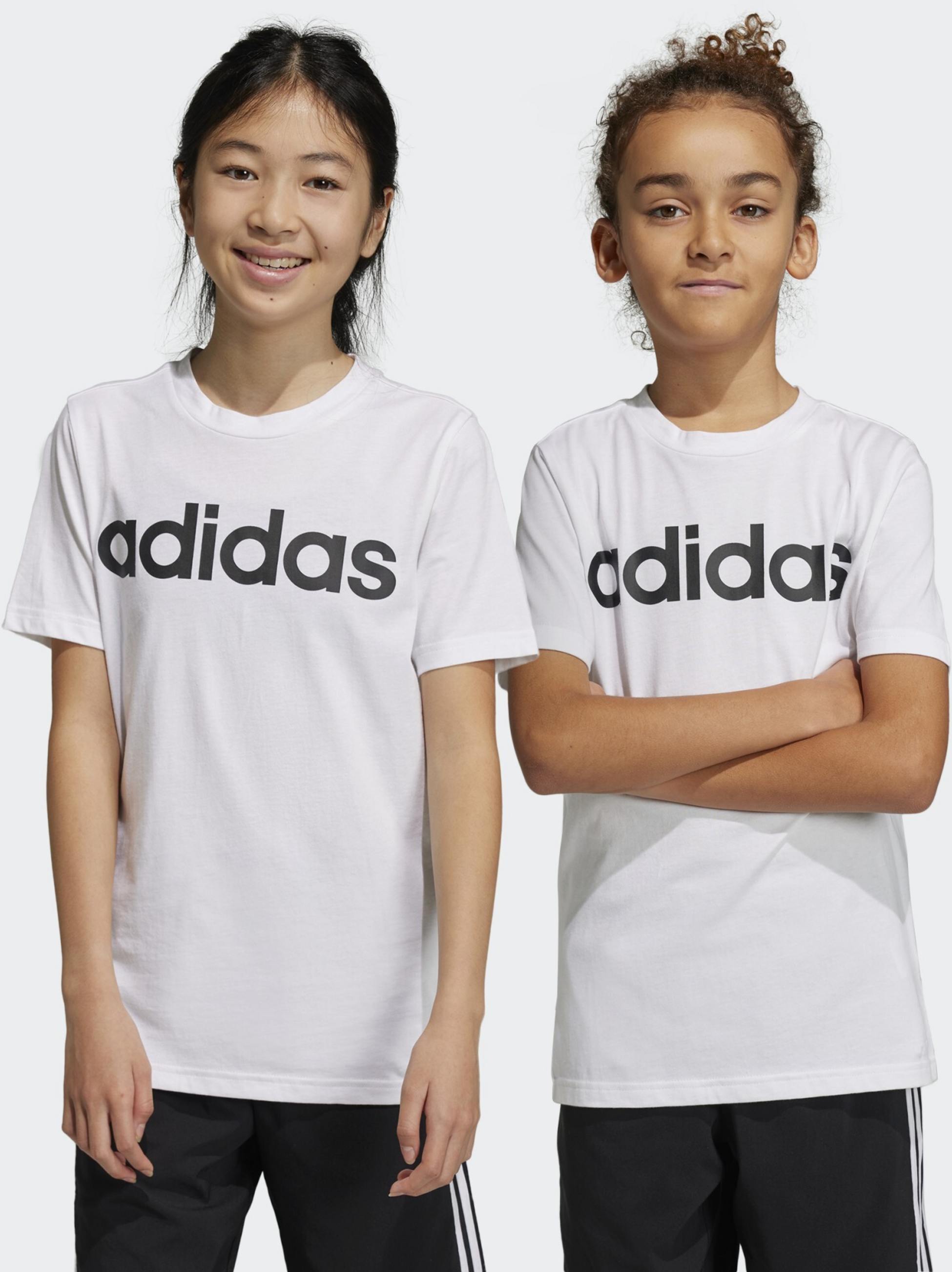 ADIDAS, Adidas Essentials Linear Logo Cotton Tee