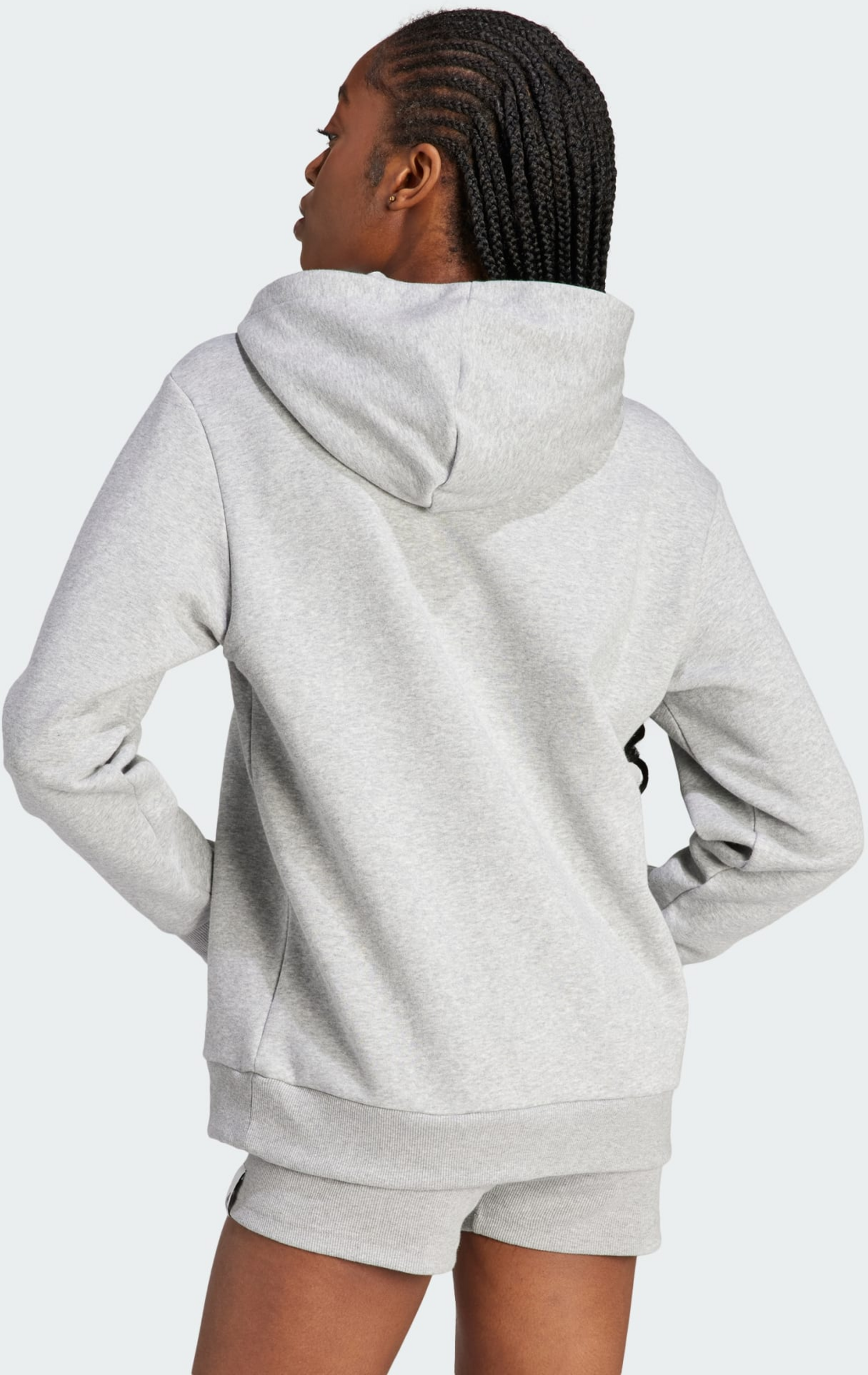 ADIDAS, Adidas Essentials Logo Boyfriend Fleece Hoodie