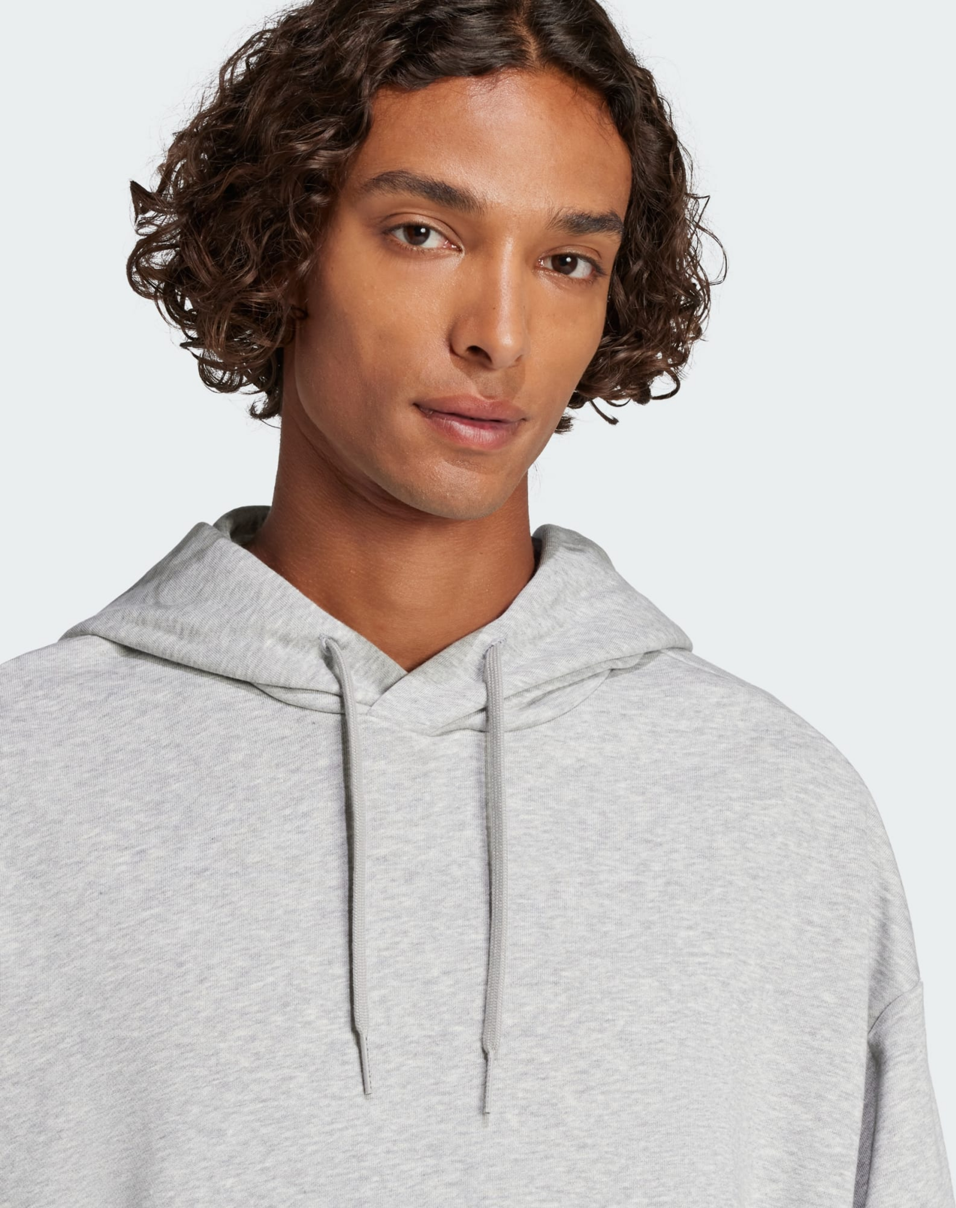 ADIDAS, Adidas Essentials Loose-fit 3 Bar Logo French Terry Hoodie