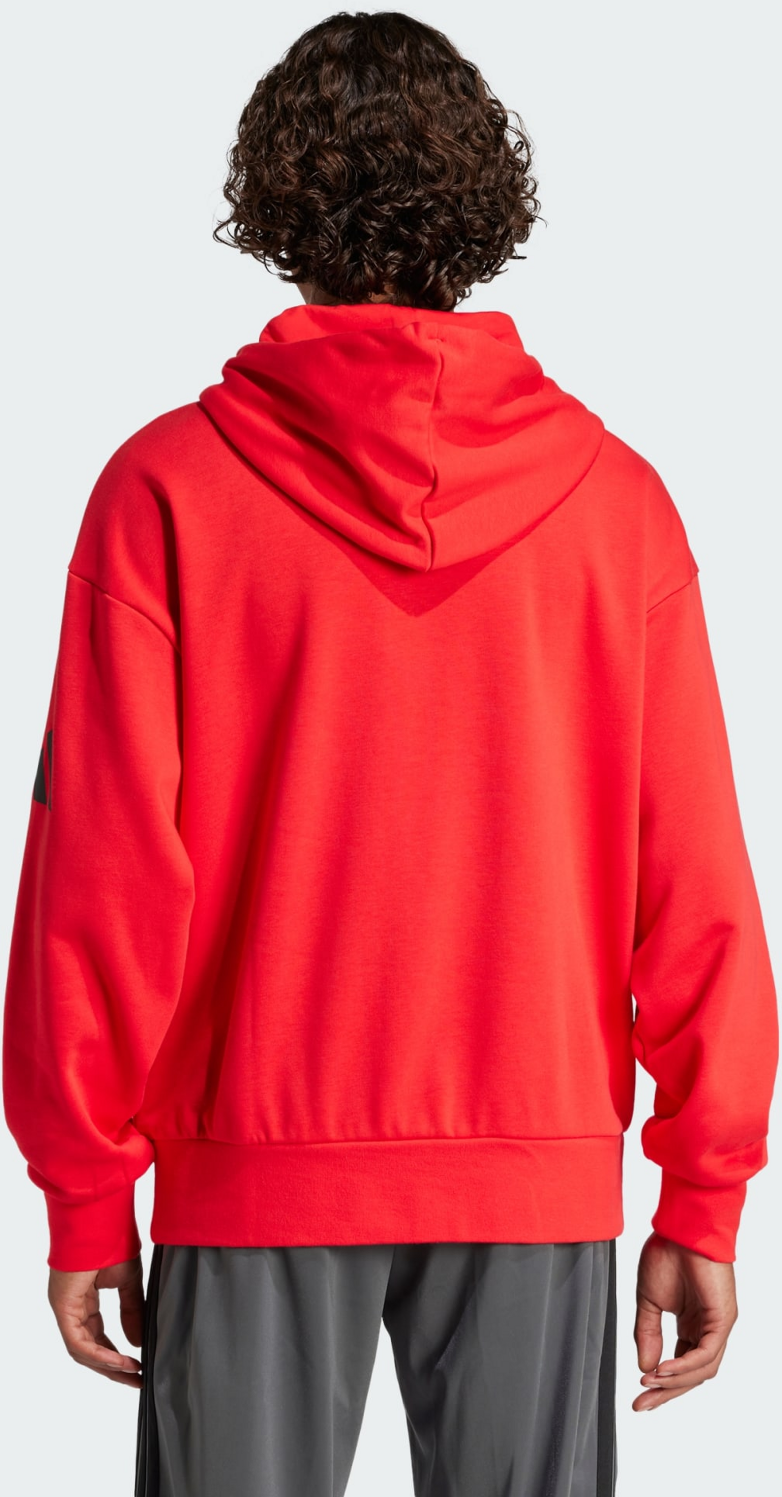 ADIDAS, Adidas Essentials Loose-fit 3 Bar Logo French Terry Hoodie