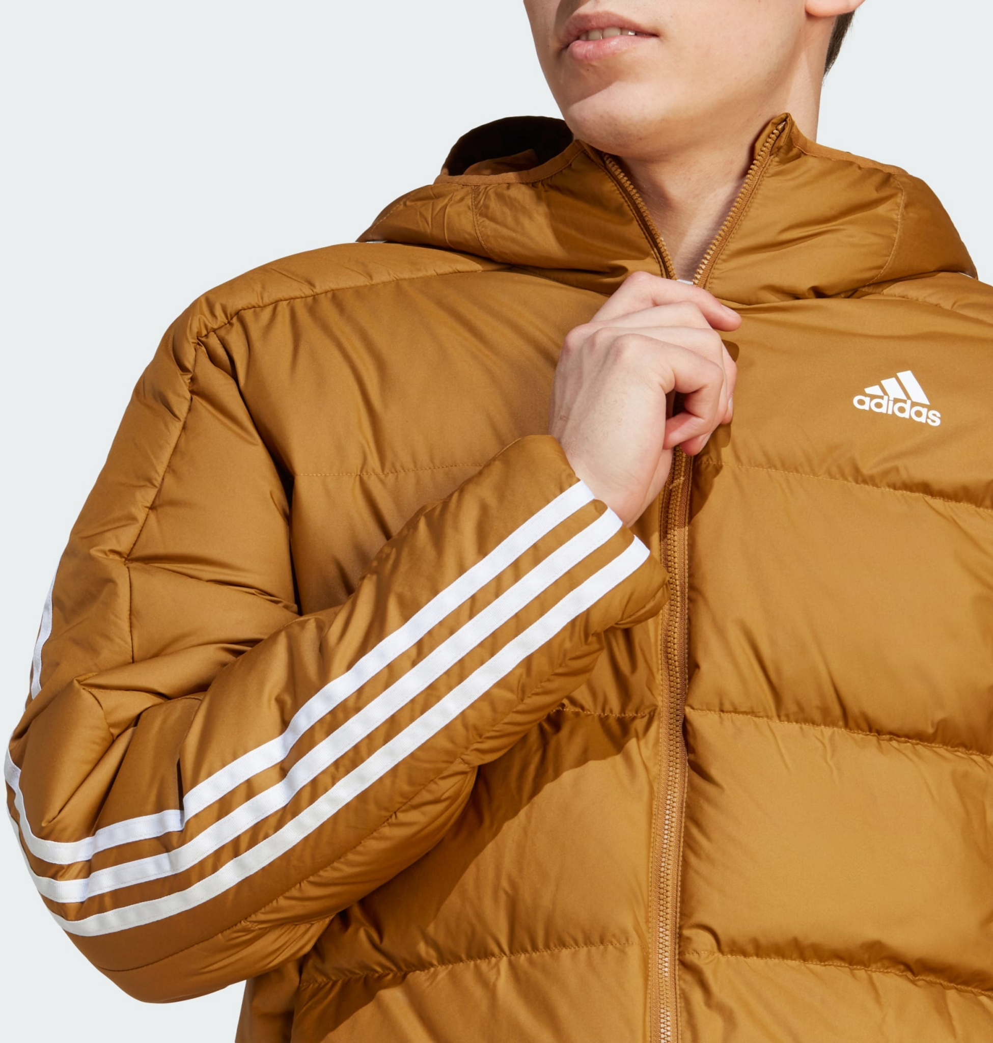 ADIDAS, Adidas Essentials Midweight Down Hooded Jacka