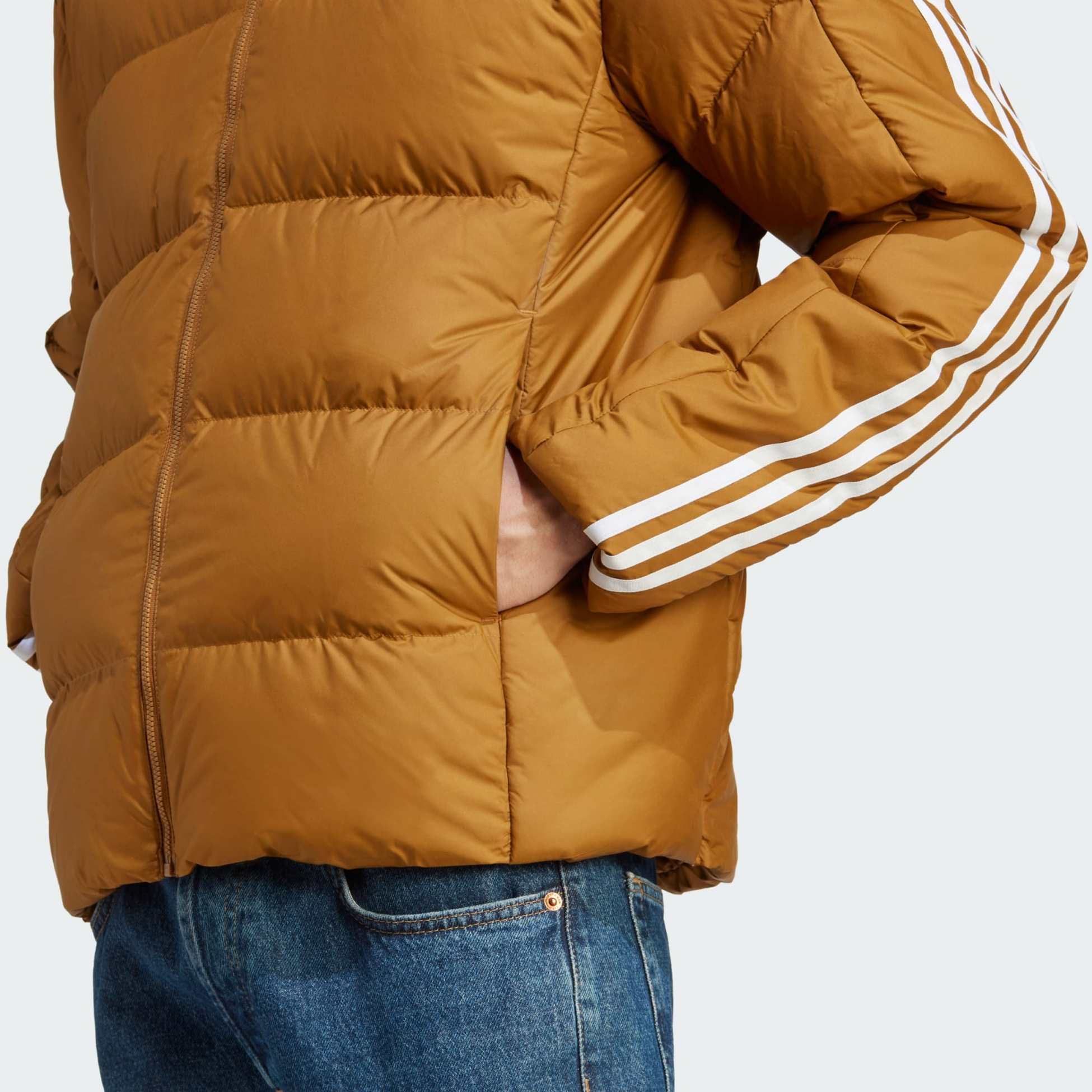 ADIDAS, Adidas Essentials Midweight Down Hooded Jacka