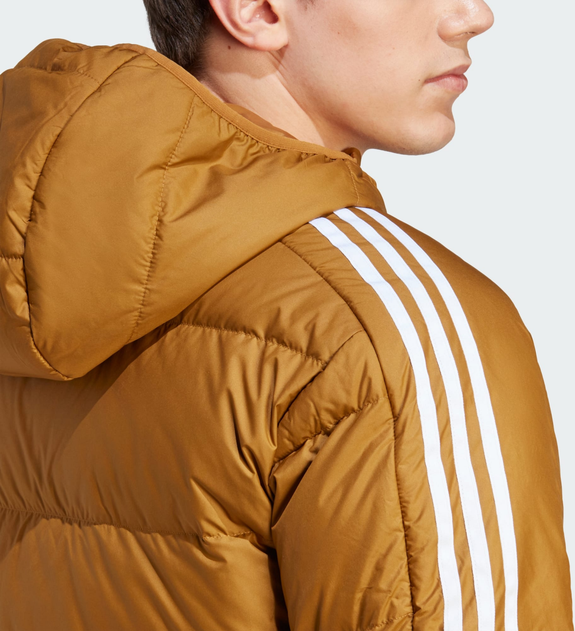 ADIDAS, Adidas Essentials Midweight Down Hooded Jacka