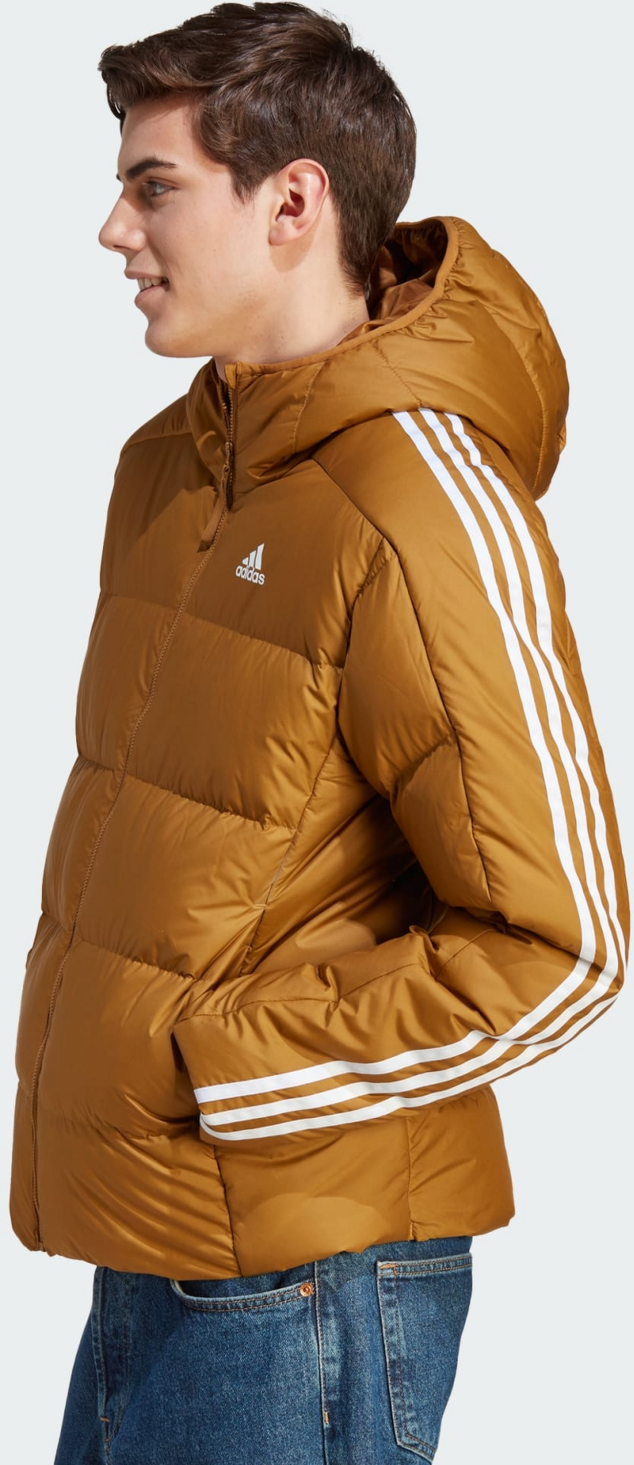 ADIDAS, Adidas Essentials Midweight Down Hooded Jacka