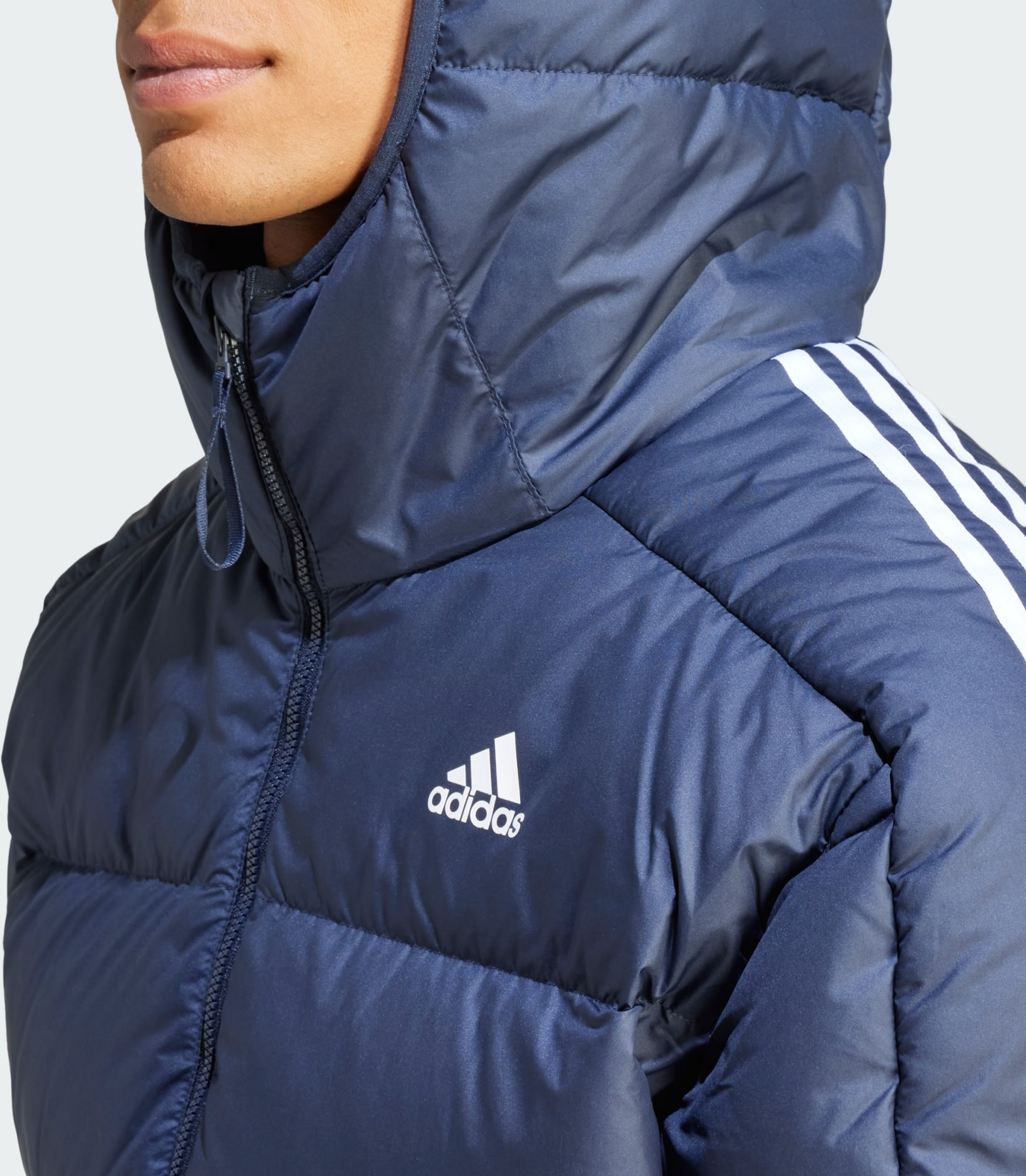 ADIDAS, Adidas Essentials Midweight Down Hooded Jacka