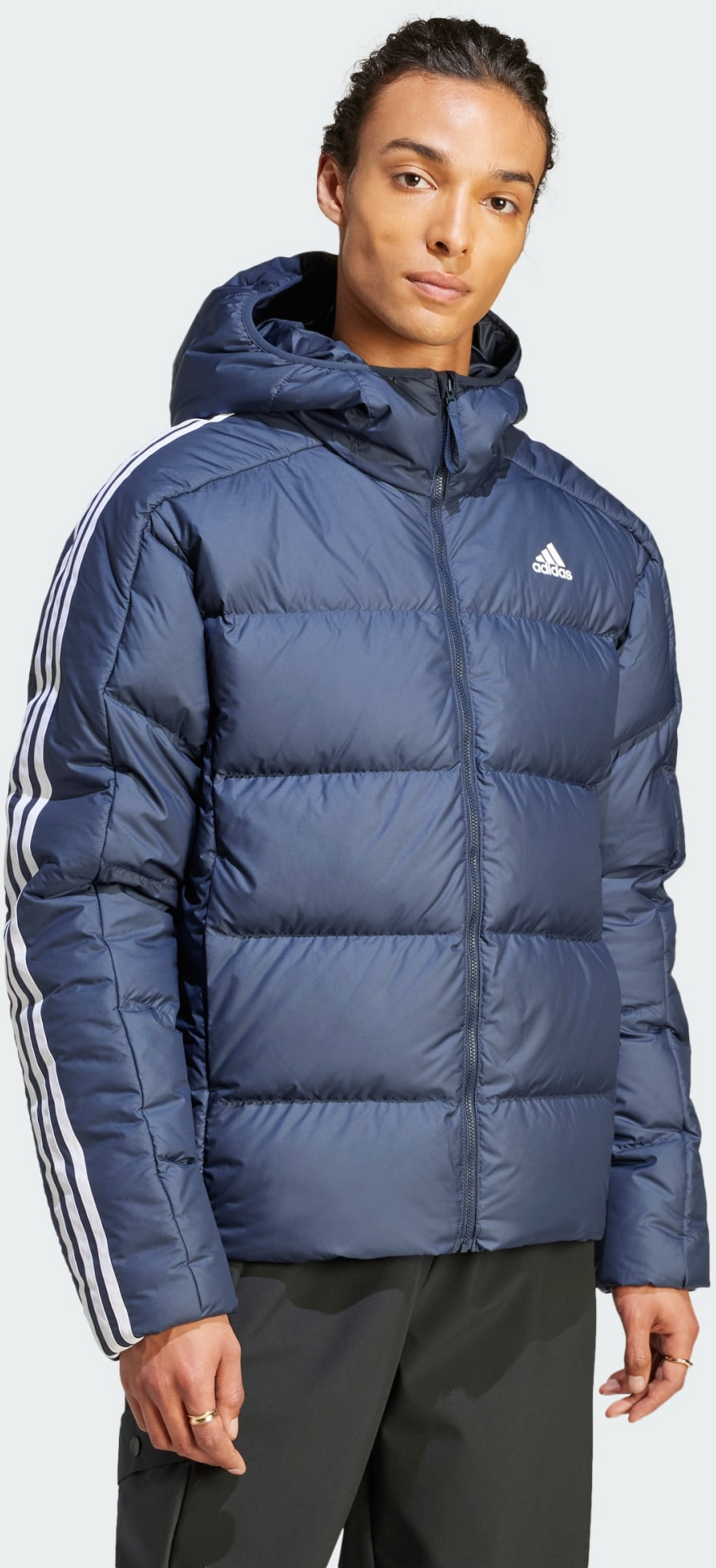 ADIDAS, Adidas Essentials Midweight Down Hooded Jacka