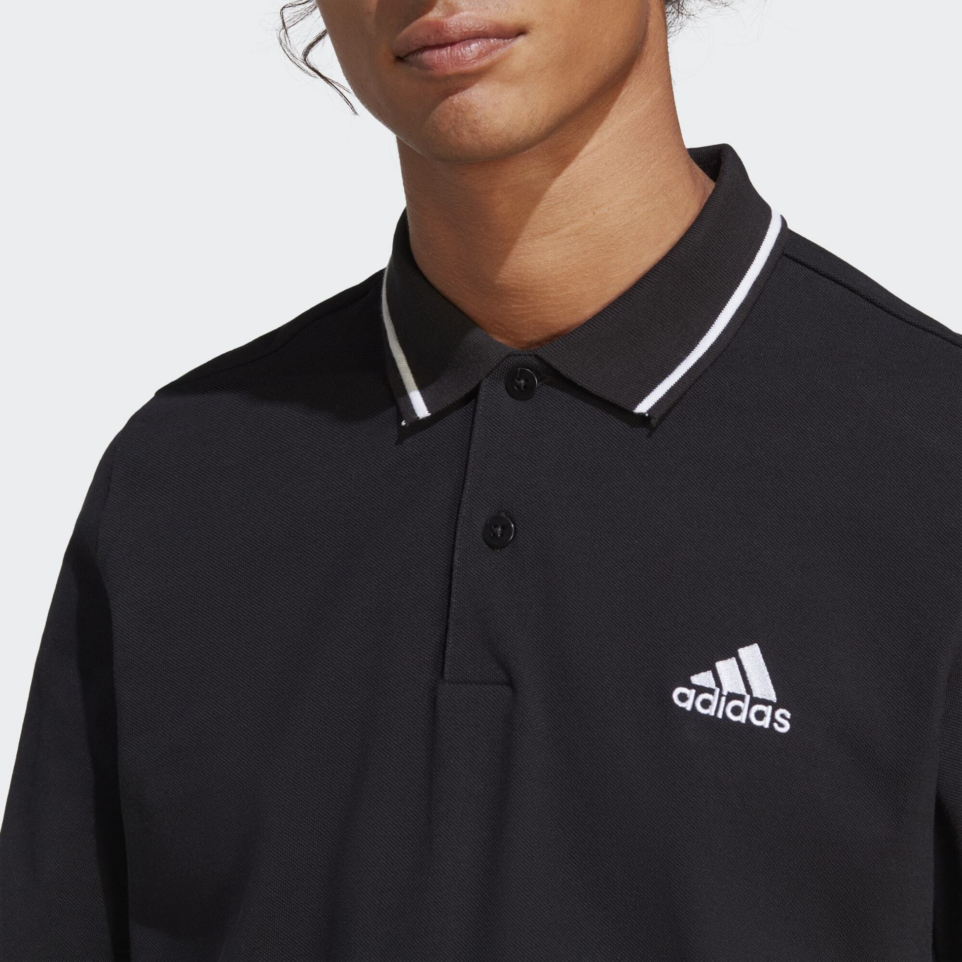 ADIDAS, Adidas Essentials Piqué Small Logo Polo Shirt