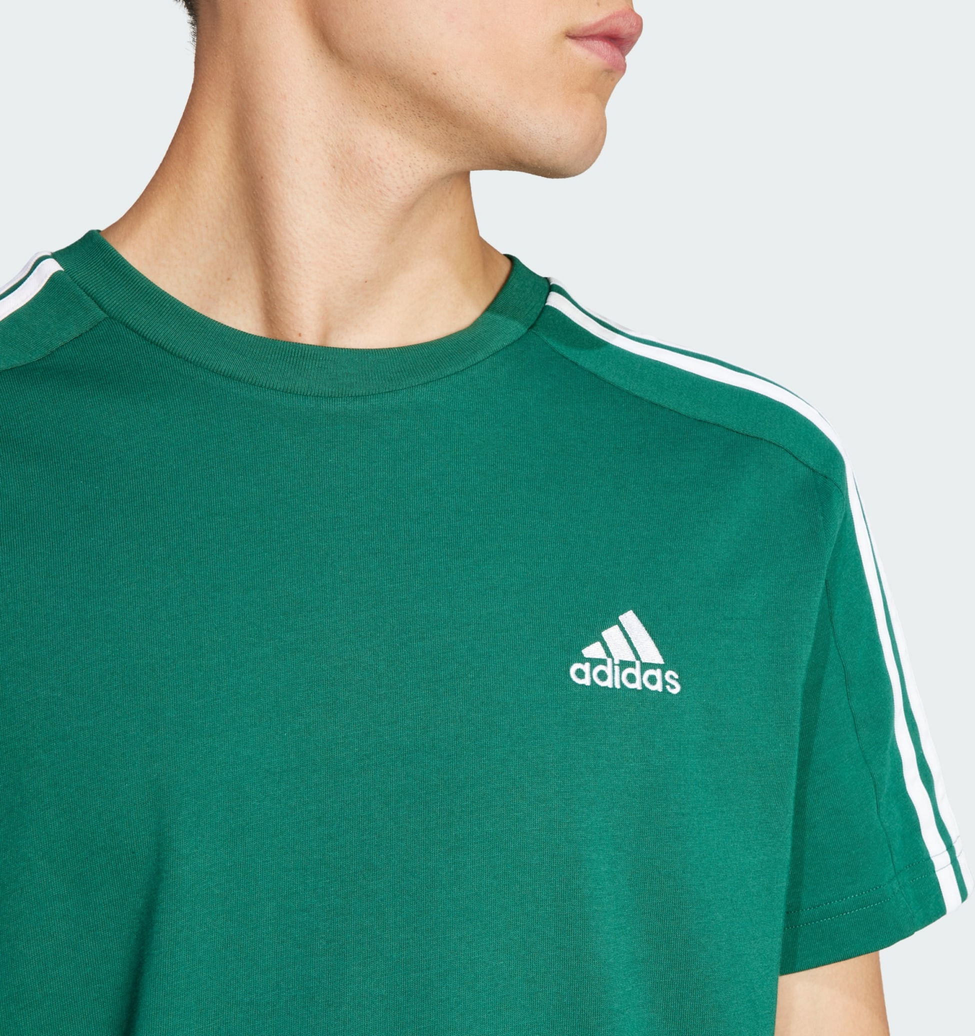 ADIDAS, Adidas Essentials Single Jersey 3-stripes Tee