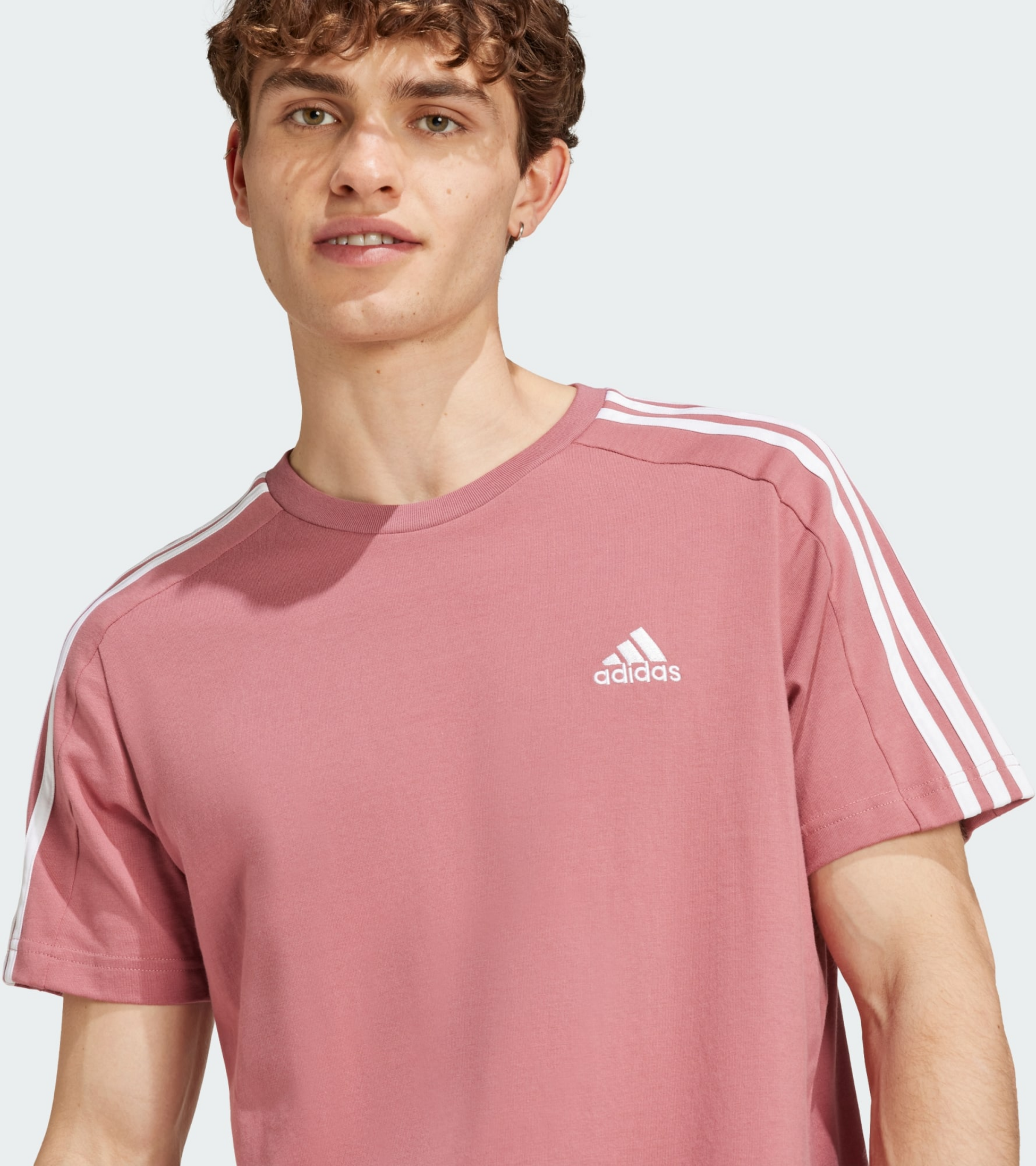 ADIDAS, Adidas Essentials Single Jersey 3-stripes Tee