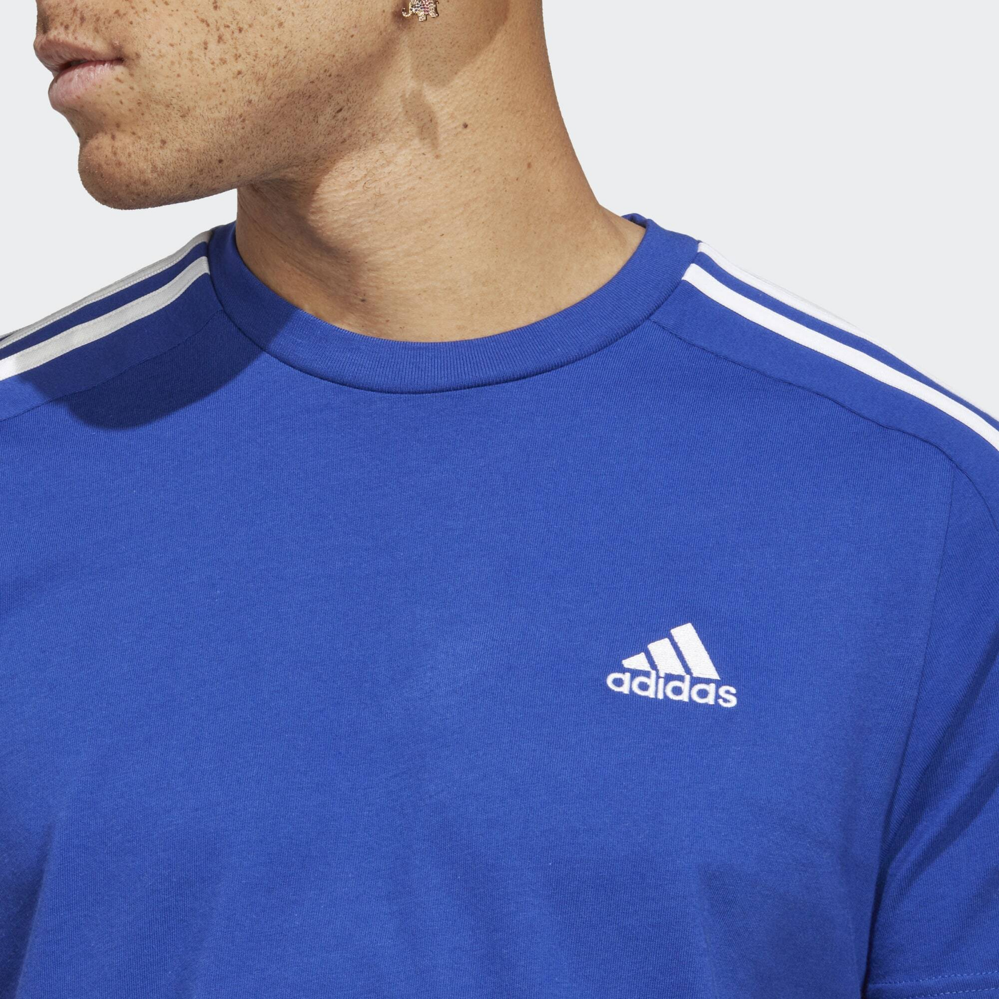 ADIDAS, Adidas Essentials Single Jersey 3-stripes Tee