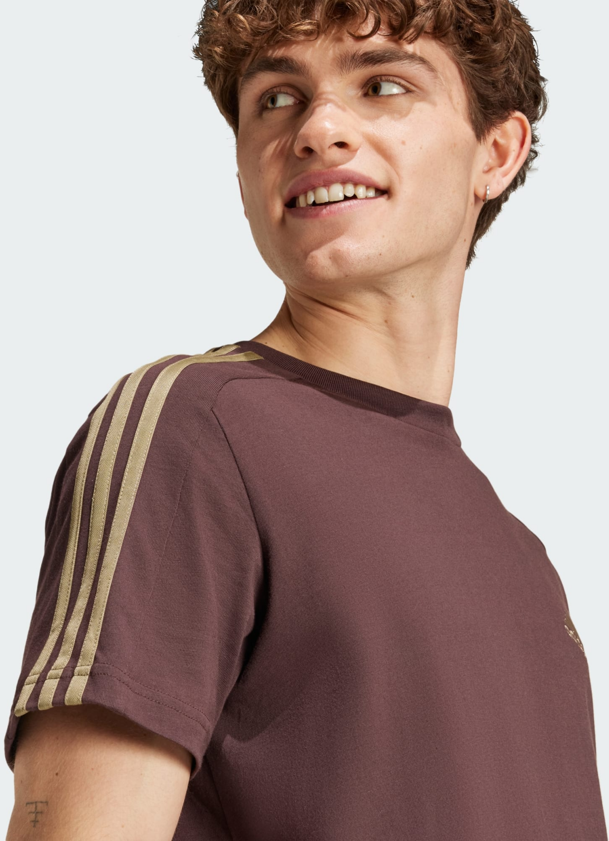 ADIDAS, Adidas Essentials Single Jersey 3-stripes Tee